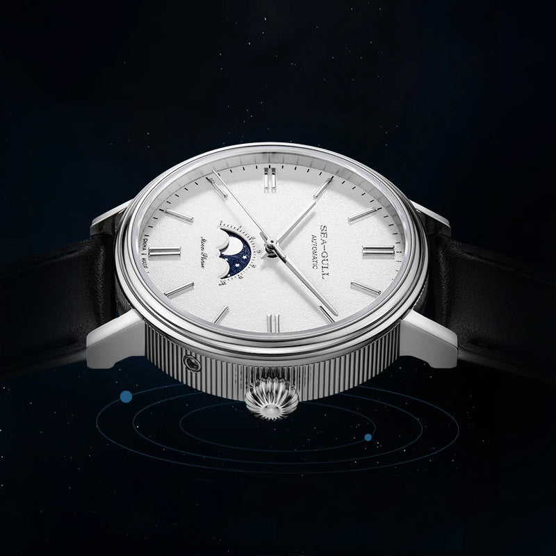 Seagull - 月相手錶 819.12.6136