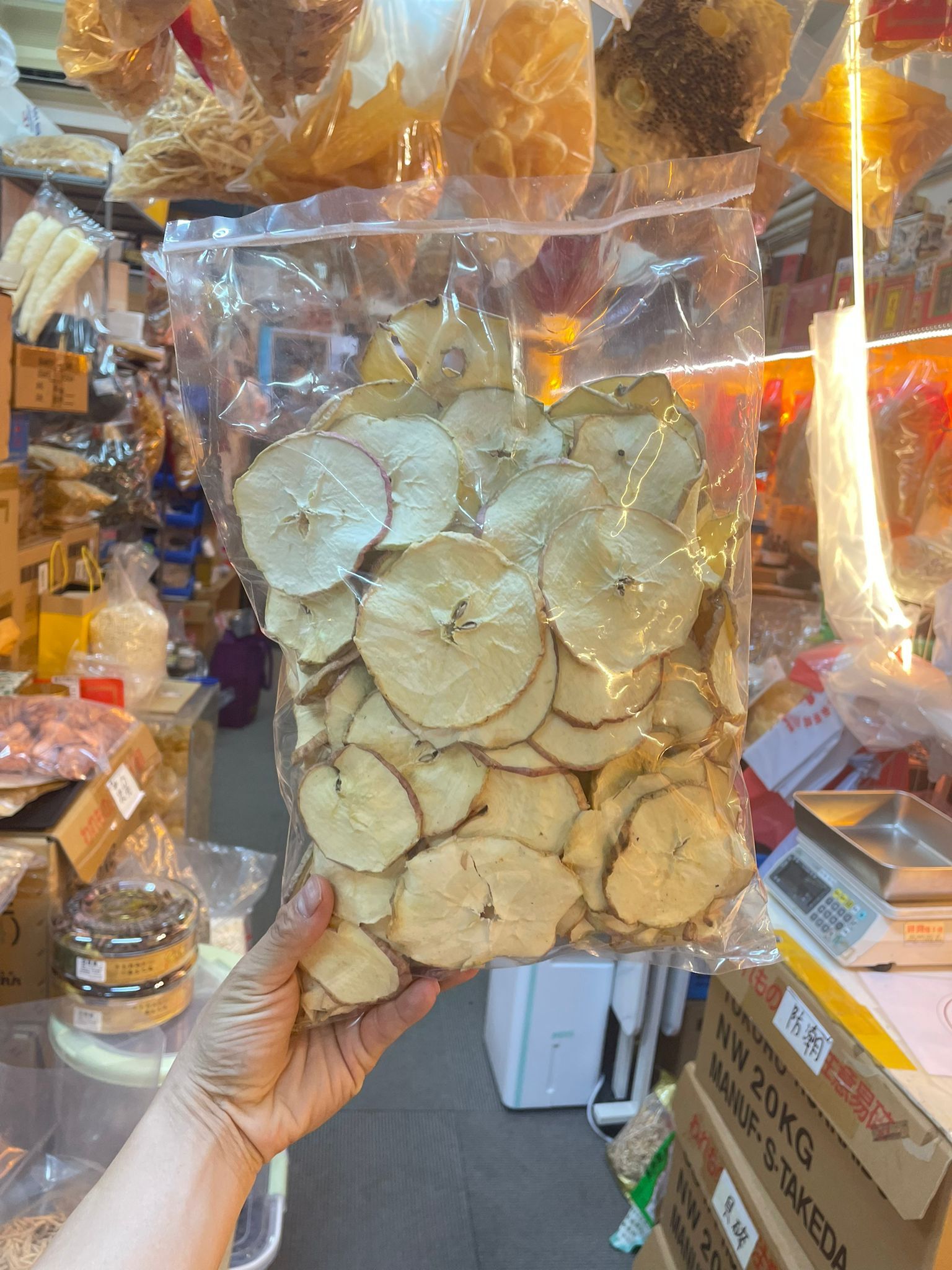 (2112)精選蘋果乾600g