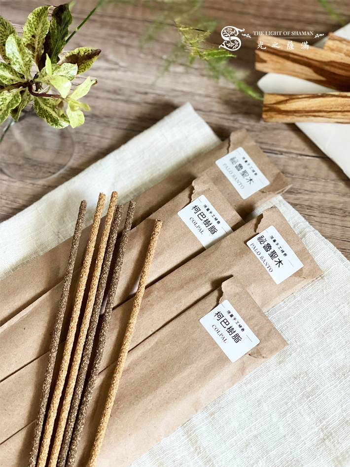"限量｜天然的祝福來自安地斯的靈氣香氣 — Palo Santo 系列．聖木手工線香 Copal 系列 柯巴樹脂手工線香 - 光之薩滿 "