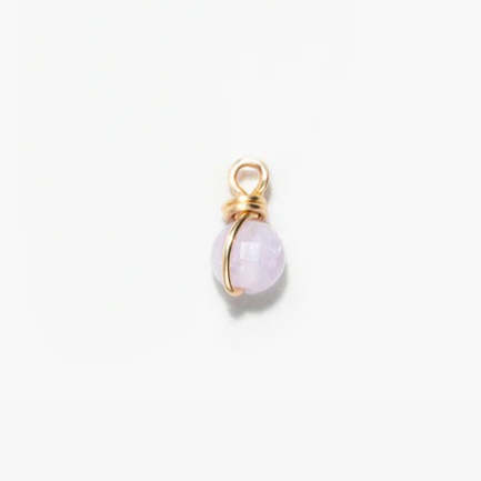 1YA0512-205 YAY PARIS Stella Pendant - Purple Jade Laminated Gold #901PDENNN160 (A-EU-E)