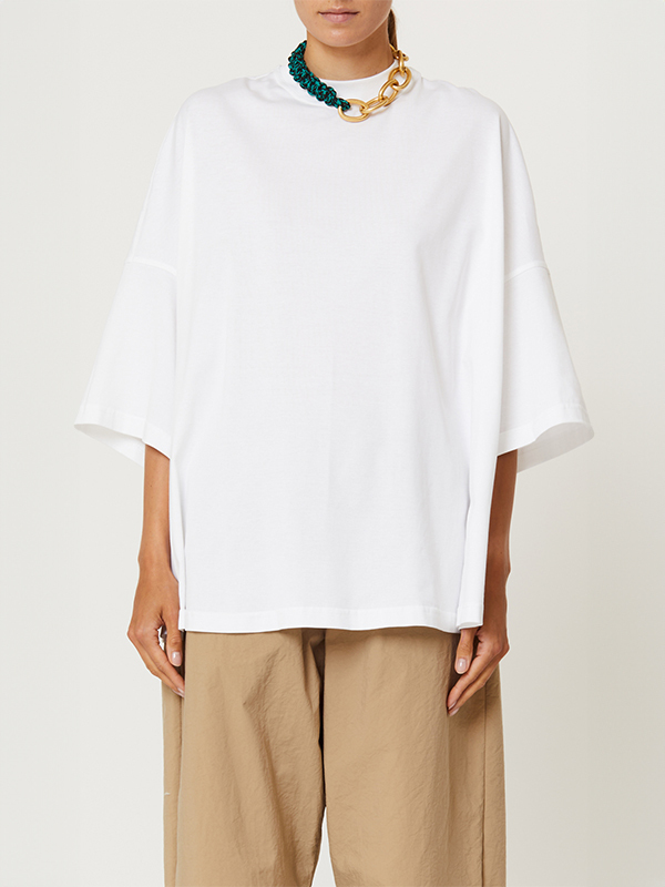 PLAN C 造型七分袖T