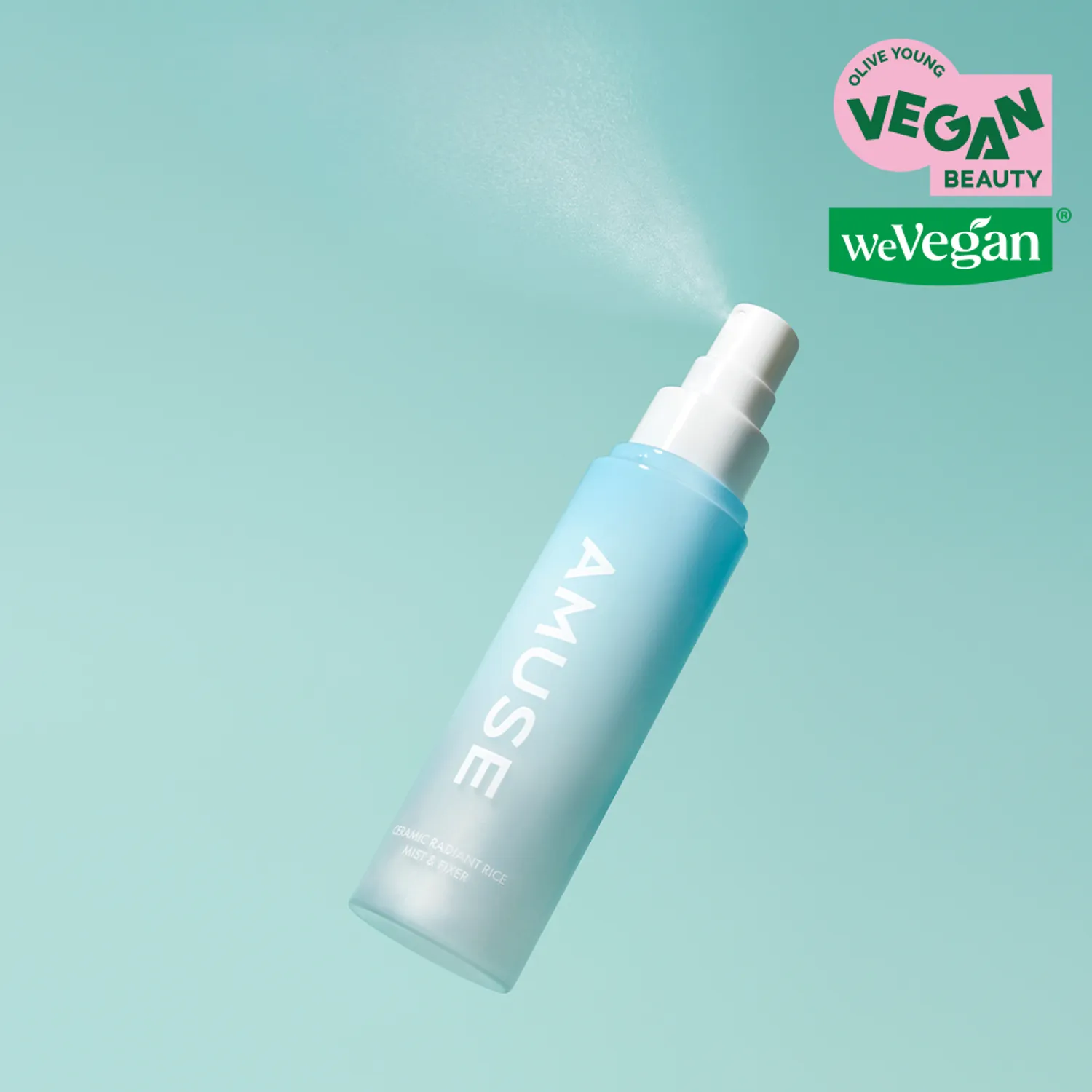 AMUSE 芭蕾女伶光采米萃定妝噴霧 80ml