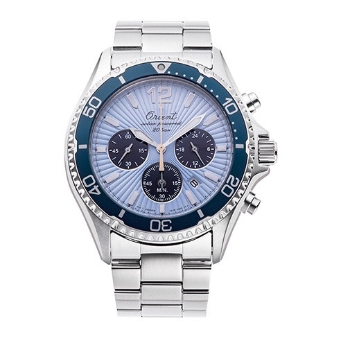 Orient Mako Solar Sky Blue Diver Watch RA-TX0210L