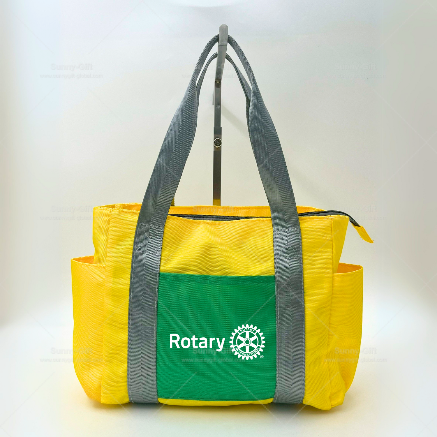 Rotary Golf Bag – Yellow & Green Panel Design