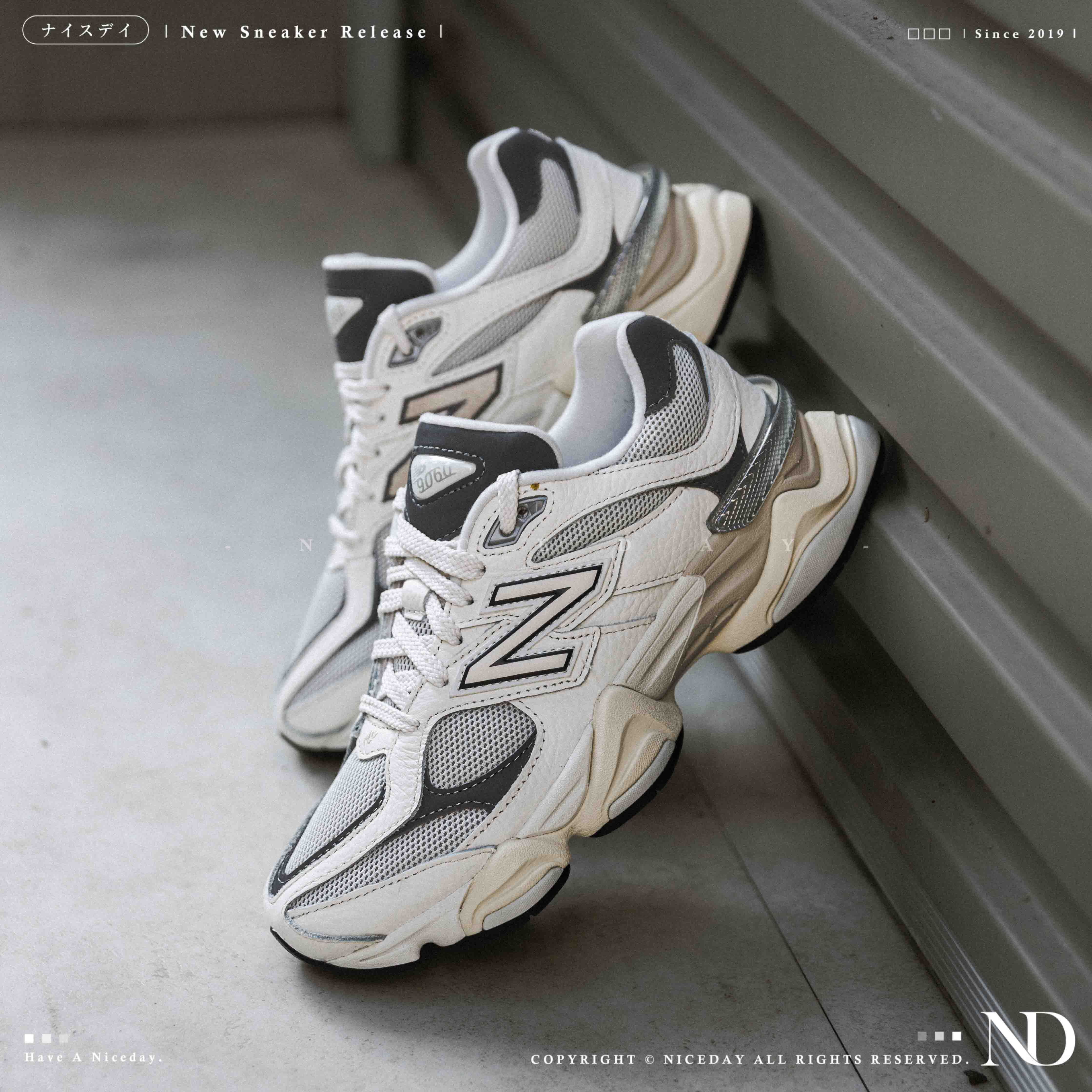 NICEDAY 現貨 New Balance 9060 海鹽灰 米灰 奶灰 灰色 白灰 復古 男女鞋 U9060AGA