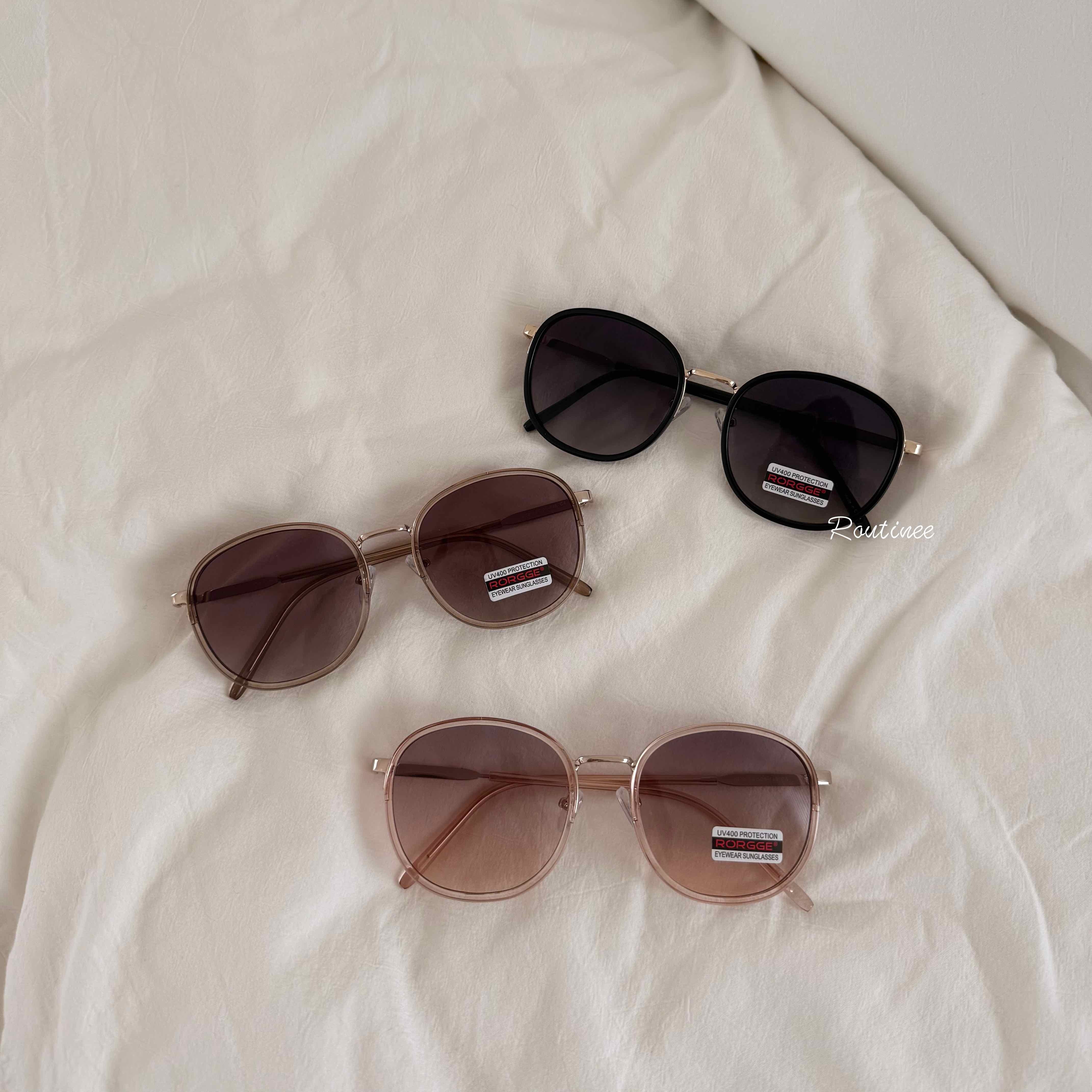 🇰🇷S08 圓框甜甜墨鏡｜3 color