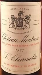 Chateau Montrose 1971