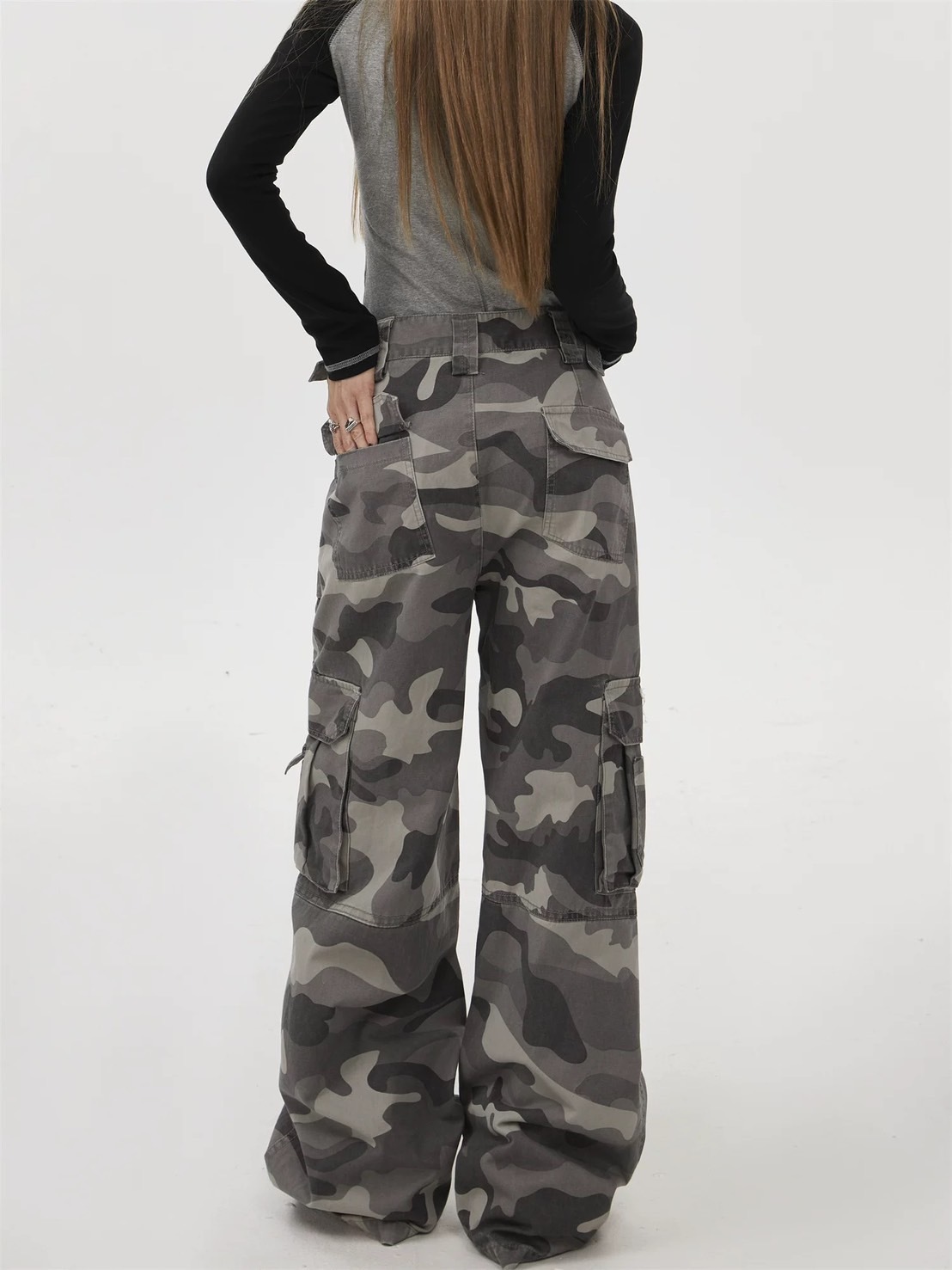 (GOAL) ERHU 93121 美式迷彩工裝褲