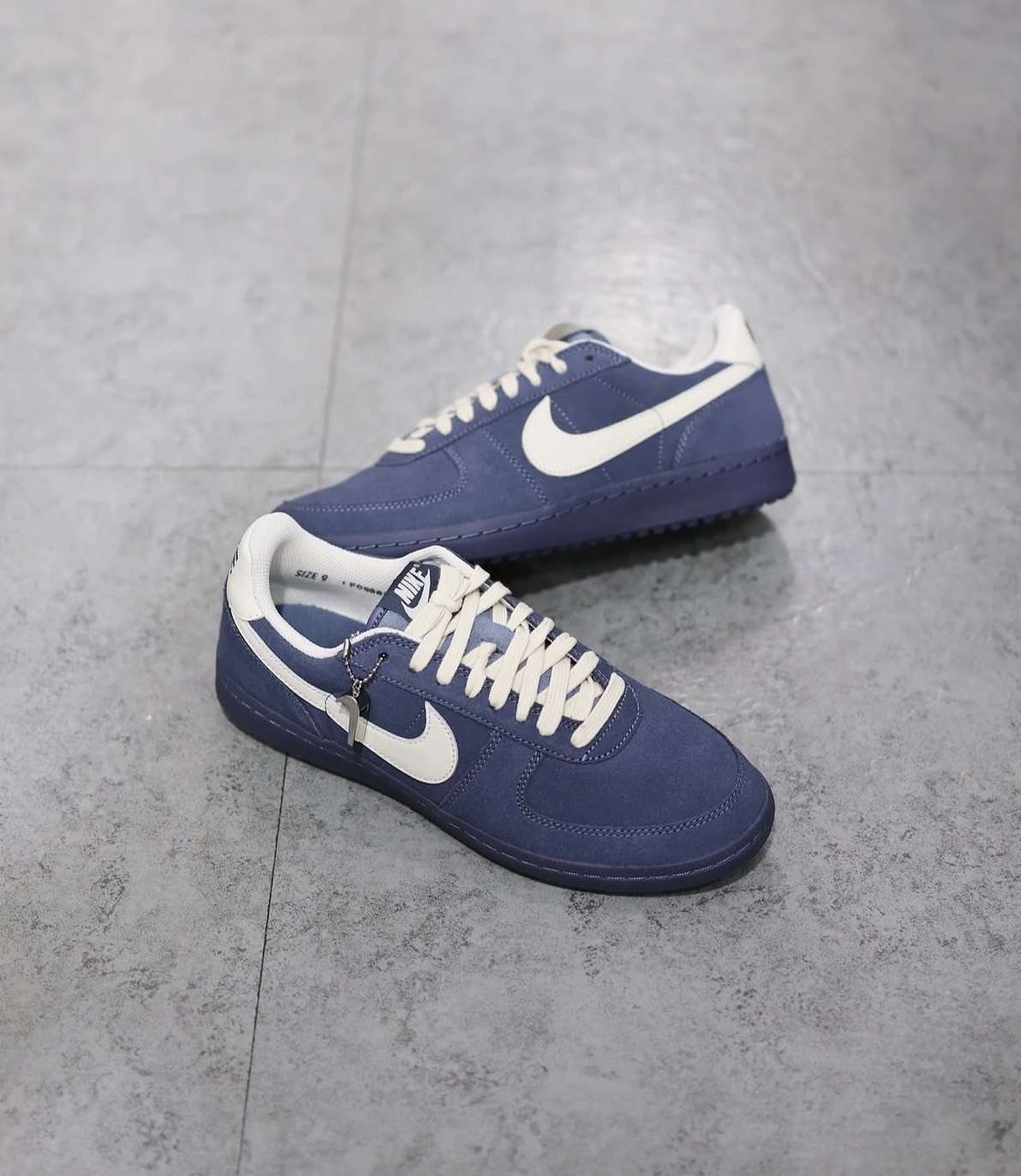 預購 NIKE FIELD GENERAL 霧霾藍 藍奶油 米色 麂皮 德訓鞋