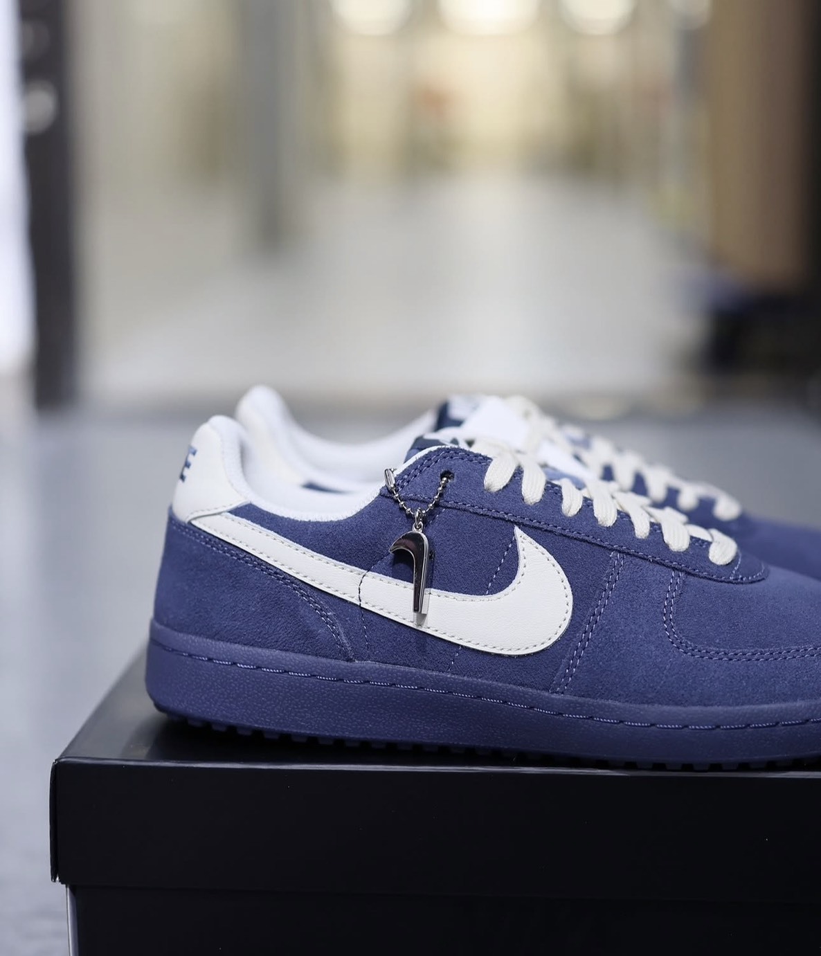 預購 NIKE FIELD GENERAL 霧霾藍 藍奶油 米色 麂皮 德訓鞋