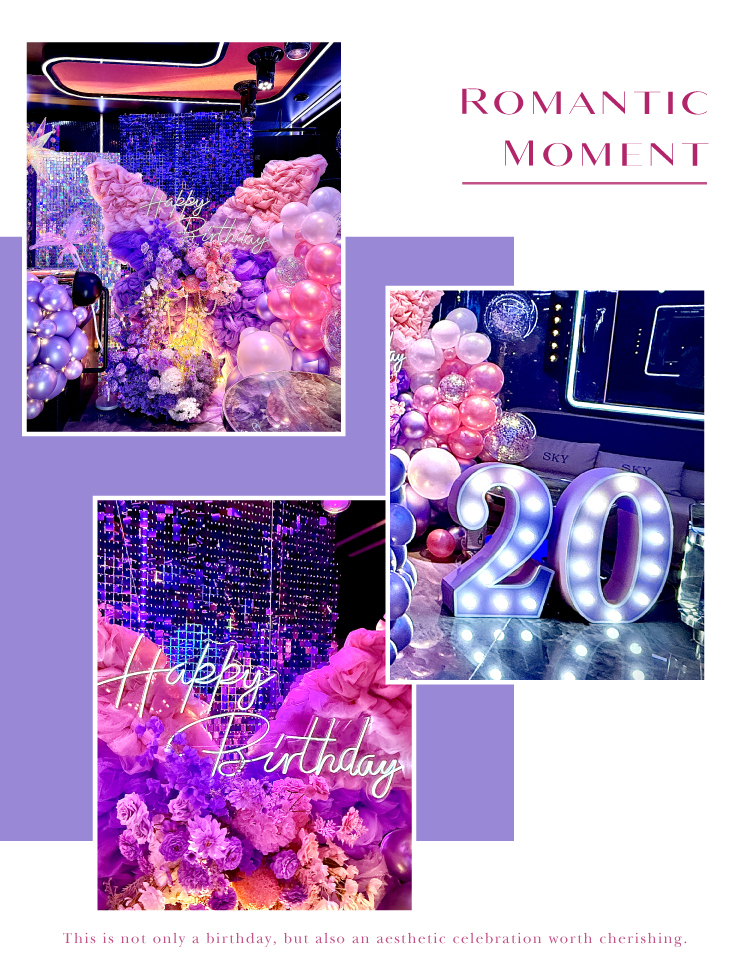 【私人招待所】 天空之城．粉紫色系