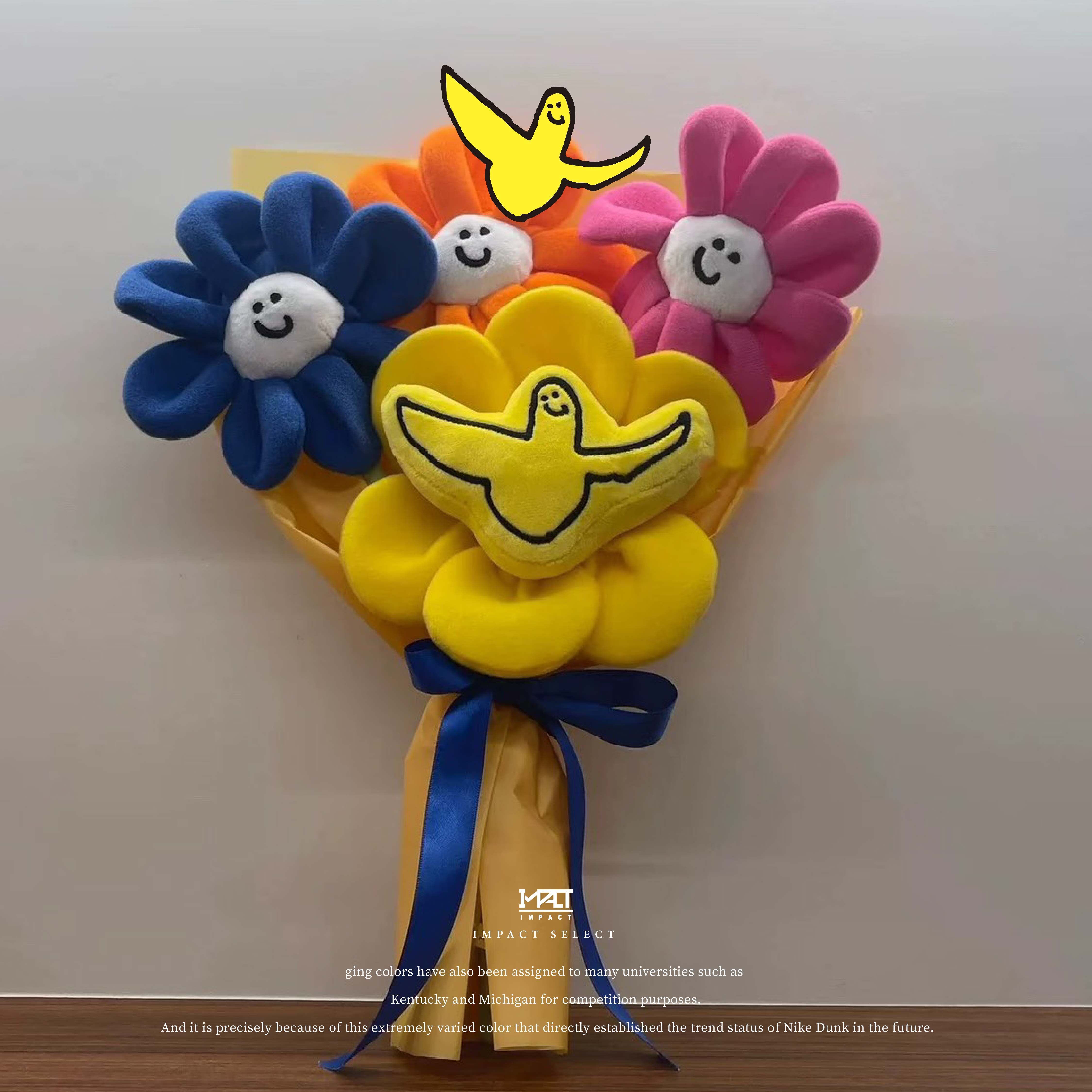 WHATITISNT 畢業花束 情人節花束 娃娃花束 what it isnt 永生花束