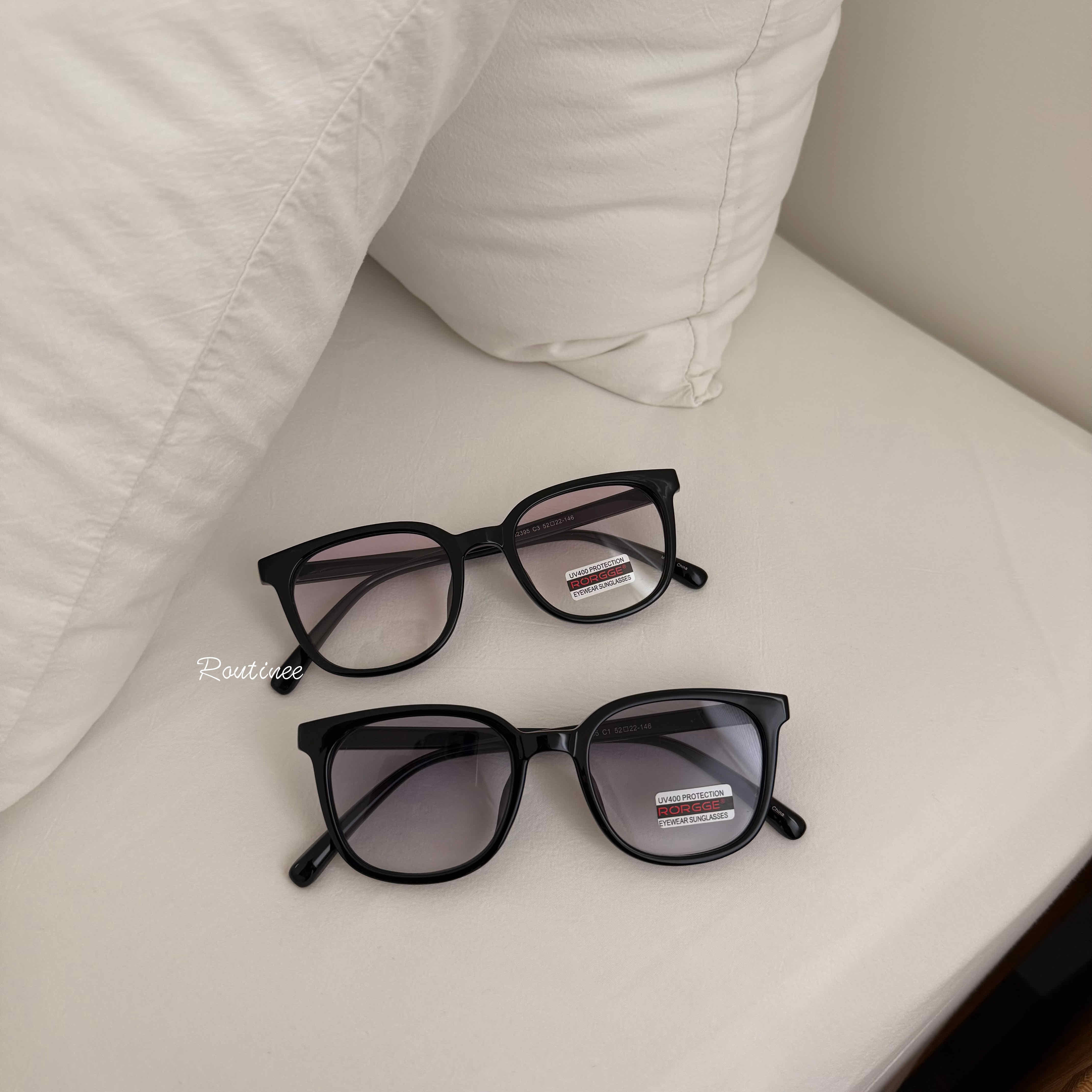 🇰🇷S10 時髦黑框造型墨鏡｜2 color