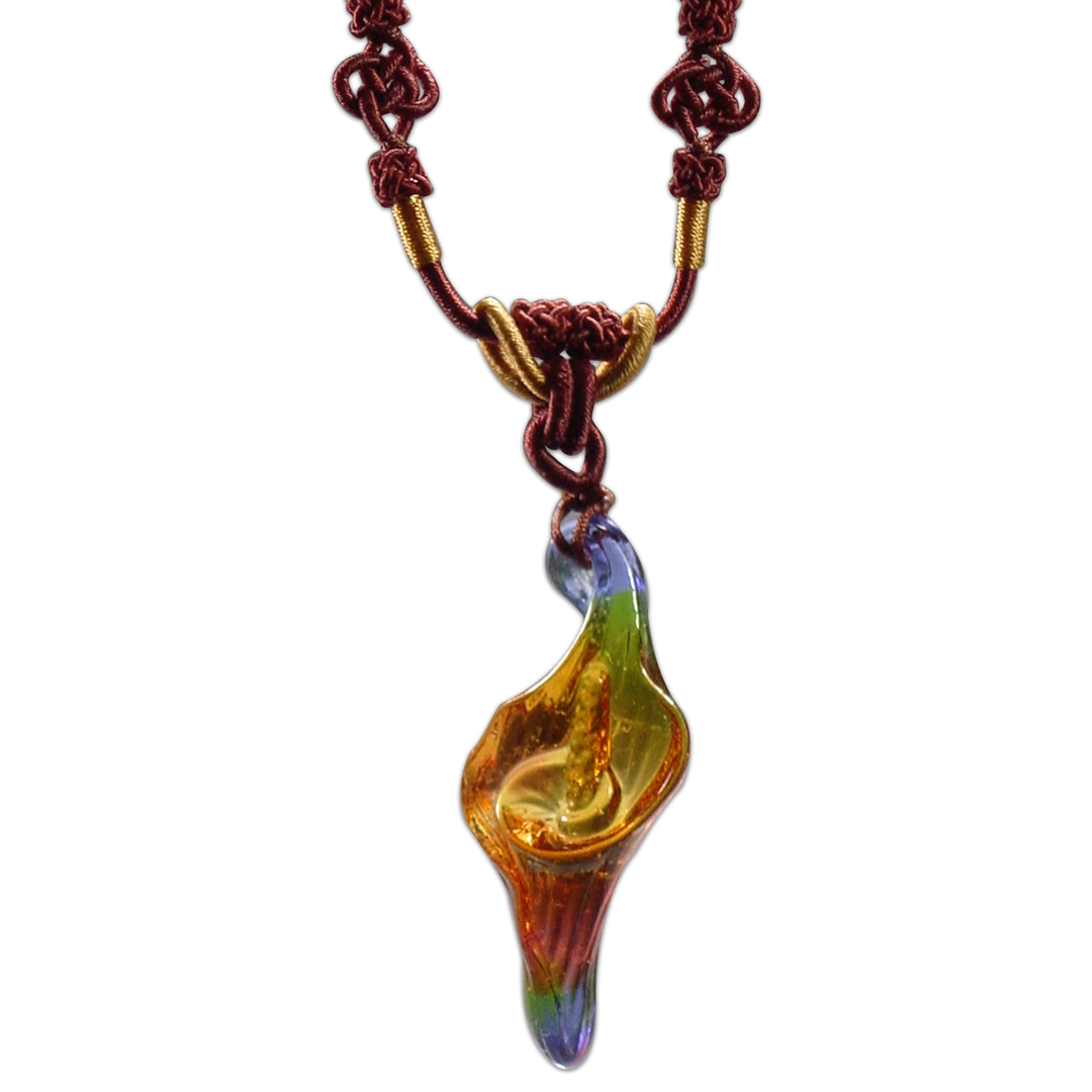 居家開運琉璃項鍊｜海芋