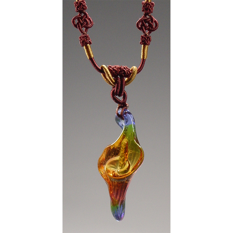 鹿港窯禮品館｜居家開運 海芋  琉璃項鍊