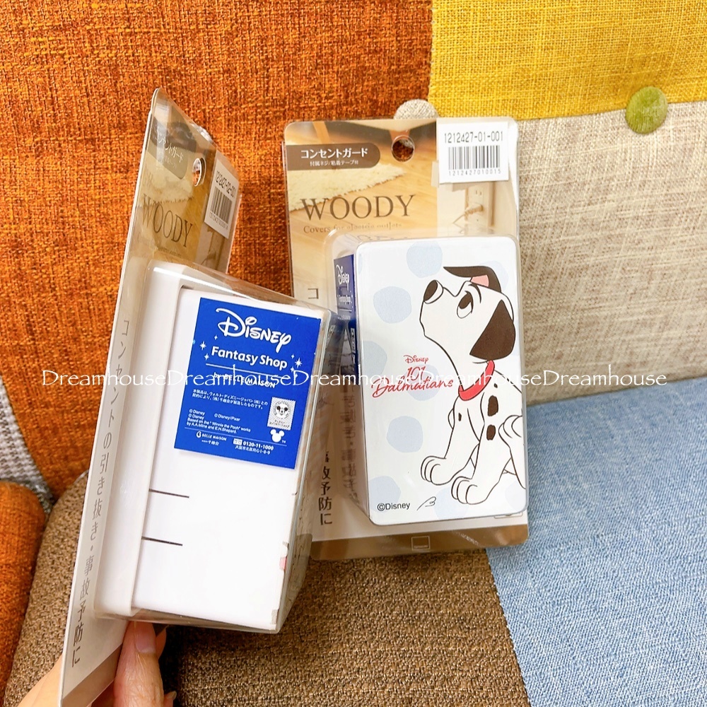 千趣會 迪士尼 101忠狗 防水防塵 插座安全防護罩