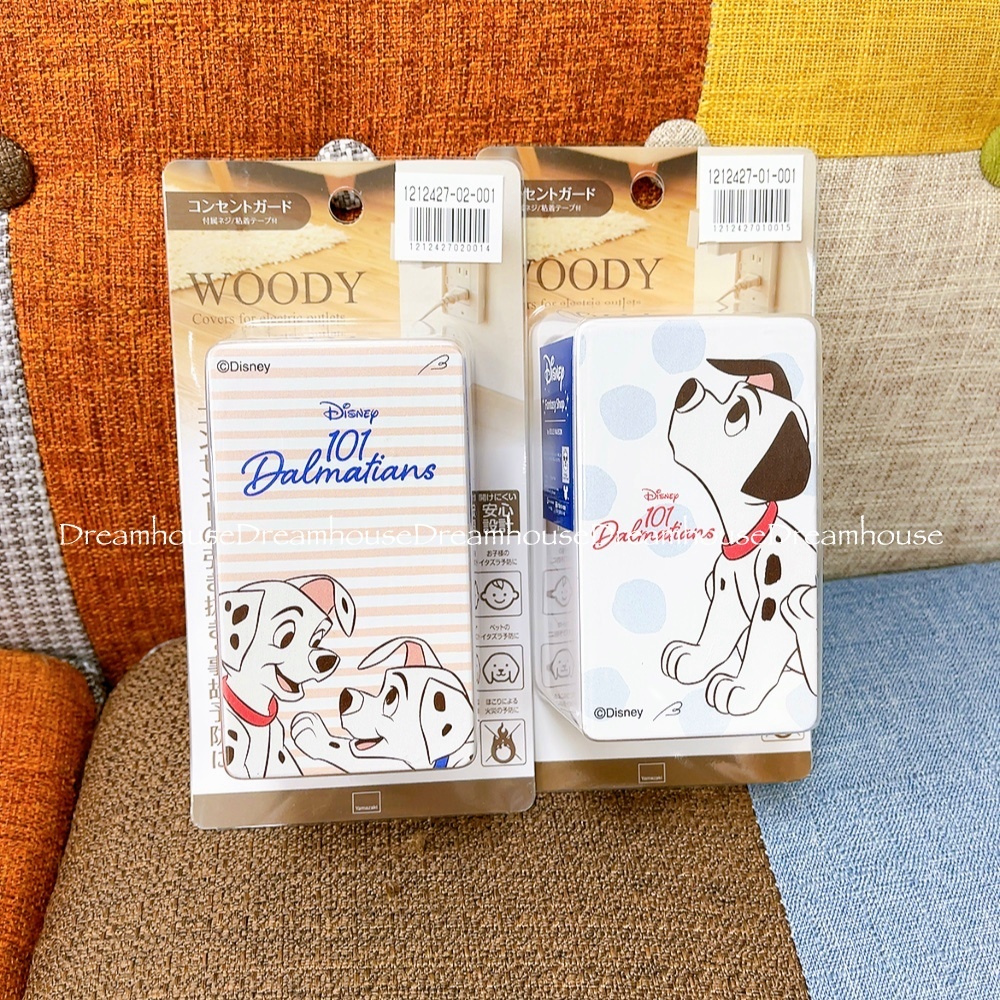 千趣會 迪士尼 101忠狗 防水防塵 插座安全防護罩