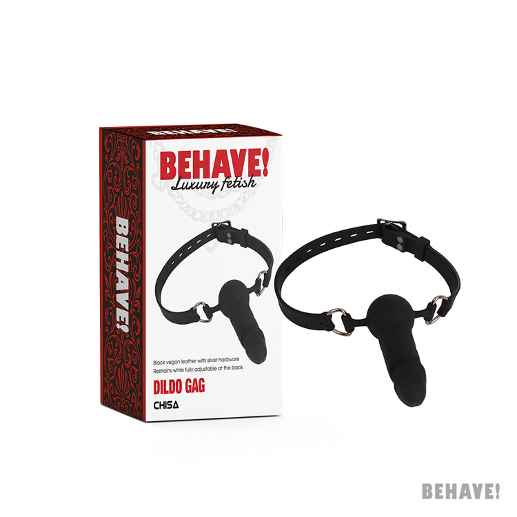 Behave! 口縛陽具口塞 SM道具 SM用品 SM口球 口枷
