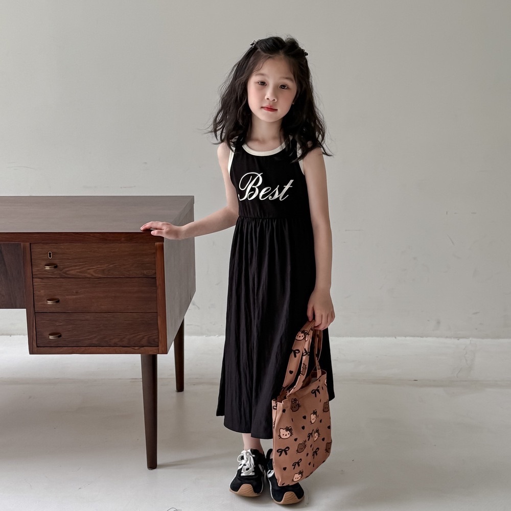 夏季清涼背心洋裝