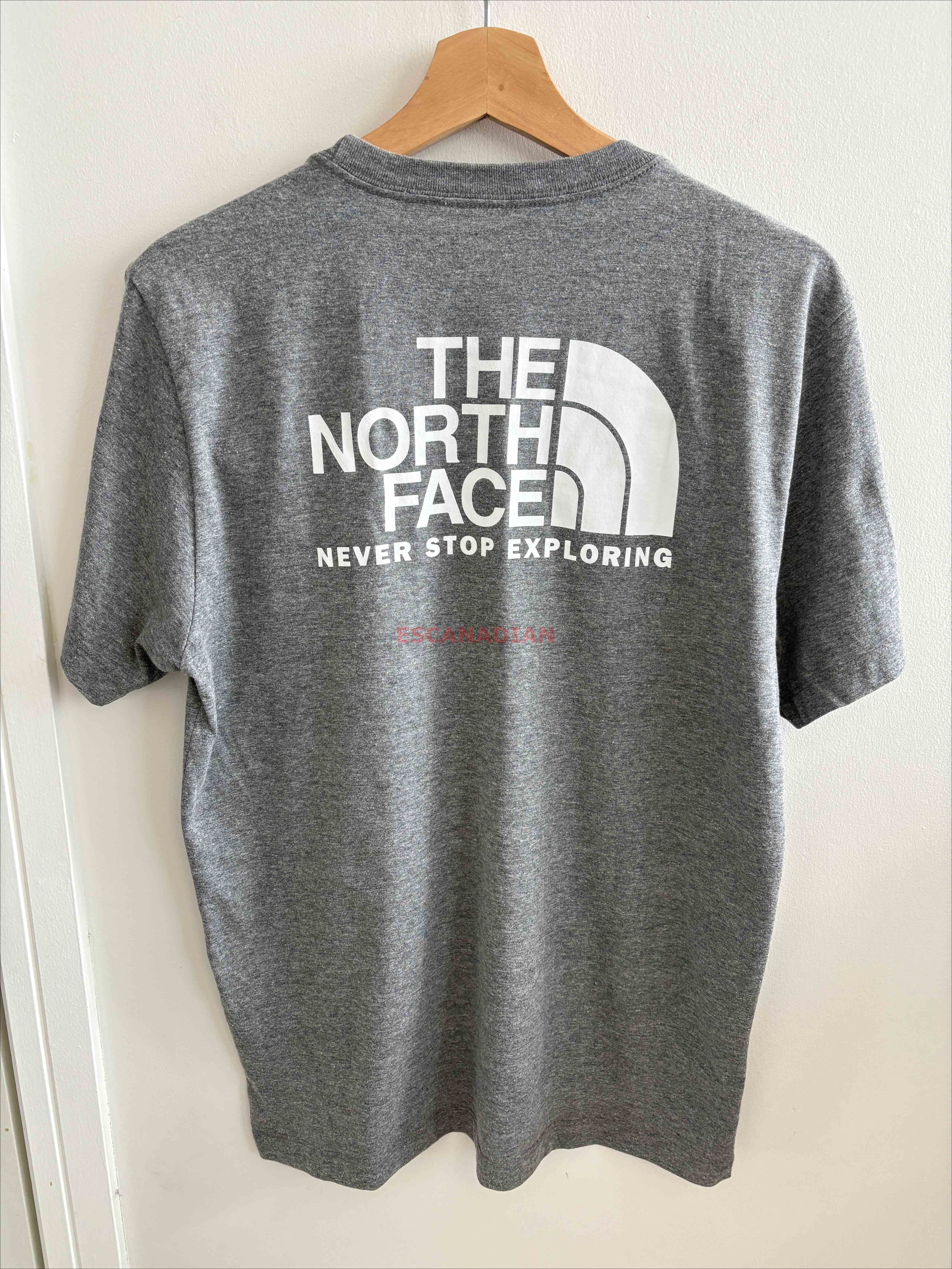 THE NORTH FACE 男大人 經典正反LOGO 短TEE