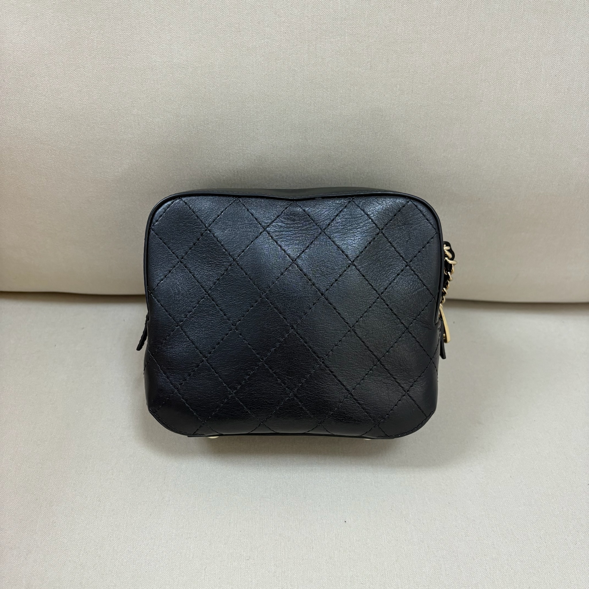 Chanel Camera Bag - Black / Ghw