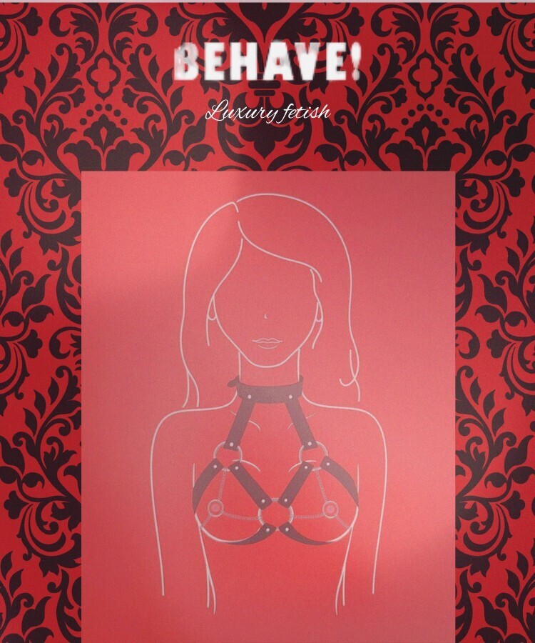 束縛胸甲 皮革胸甲 情趣皮革配件 BDSM服裝 調教道具 皮革情趣裝