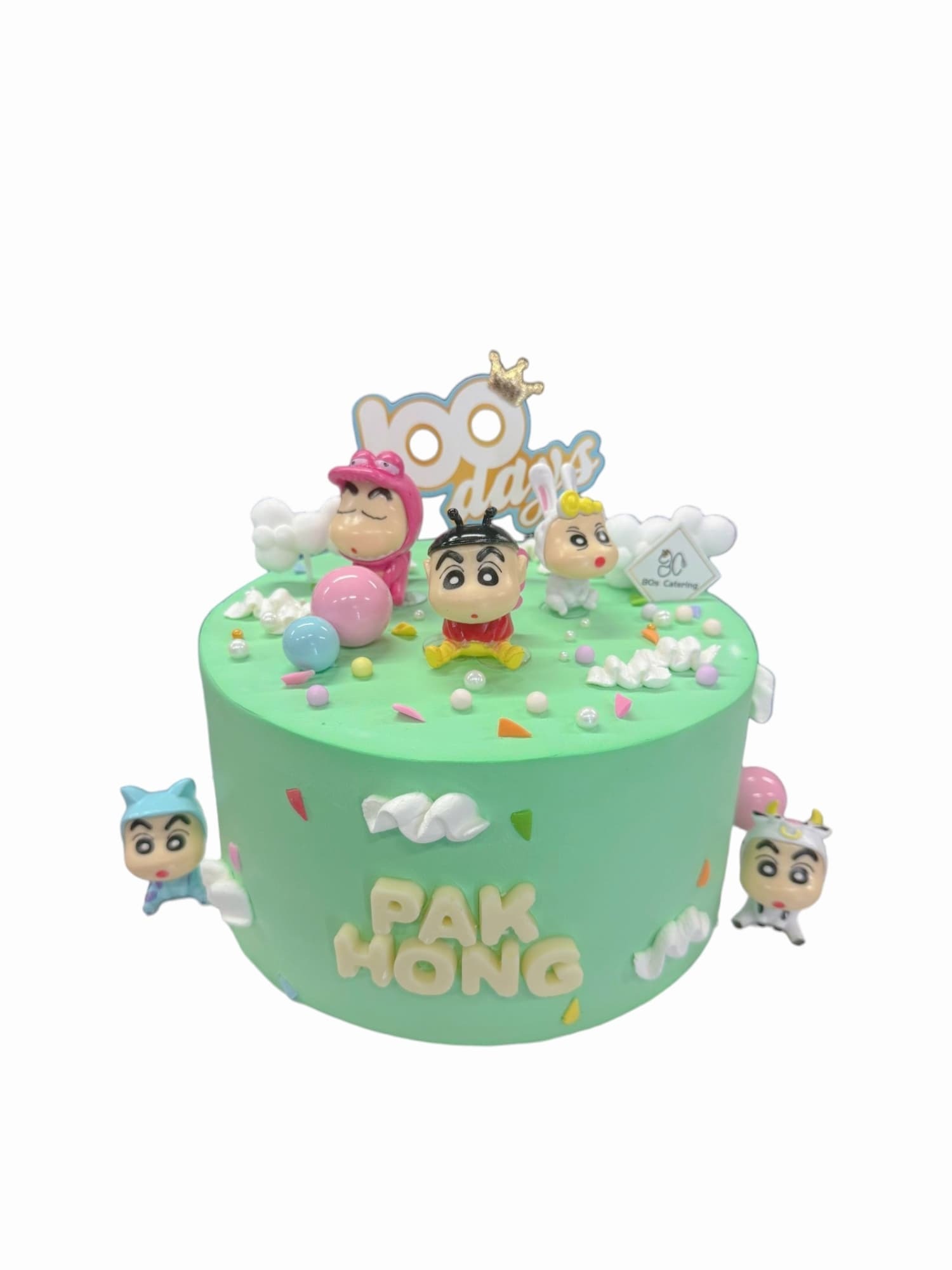蠟筆小新百日宴蛋糕