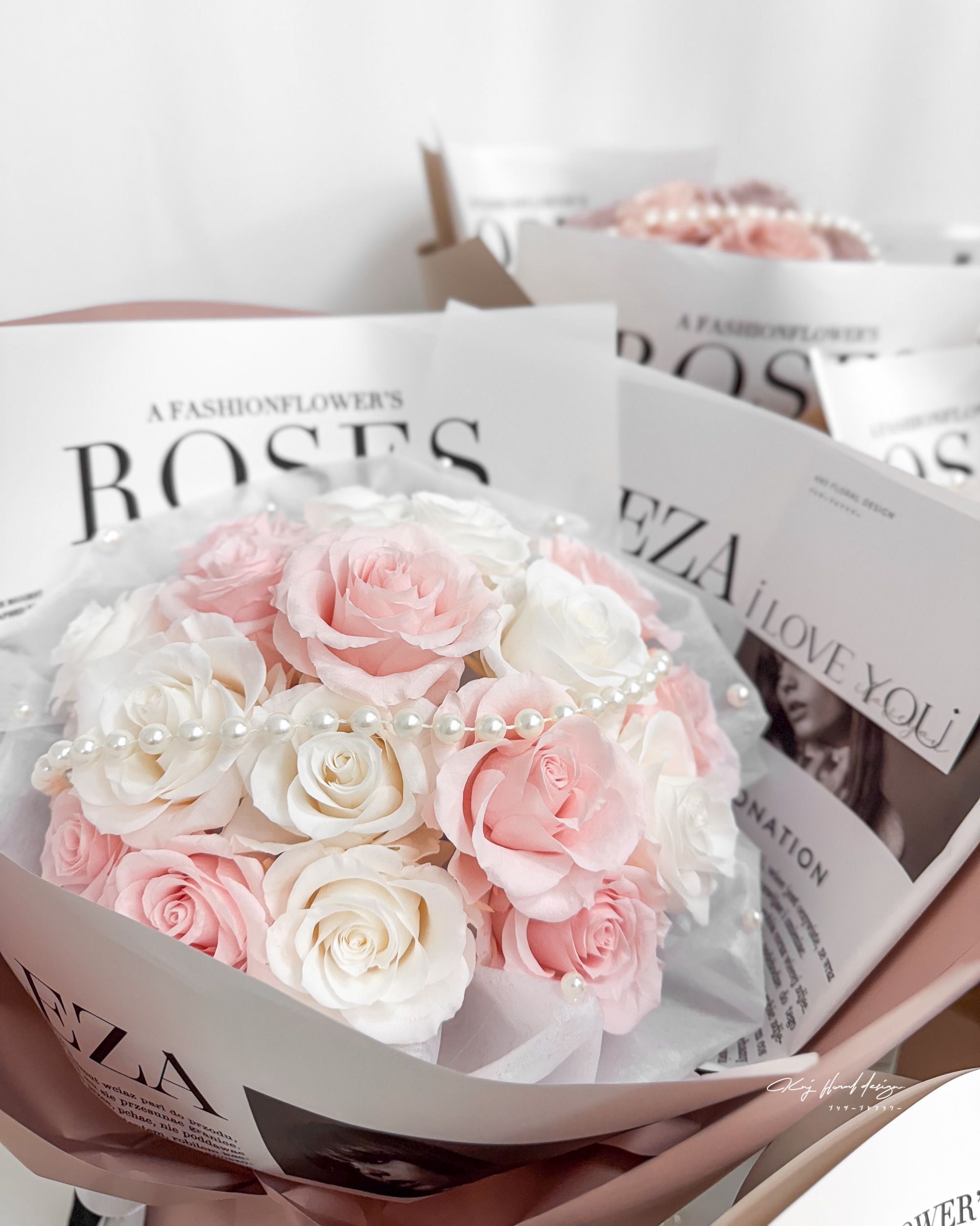 以愛之名永生玫瑰花束-曖昧