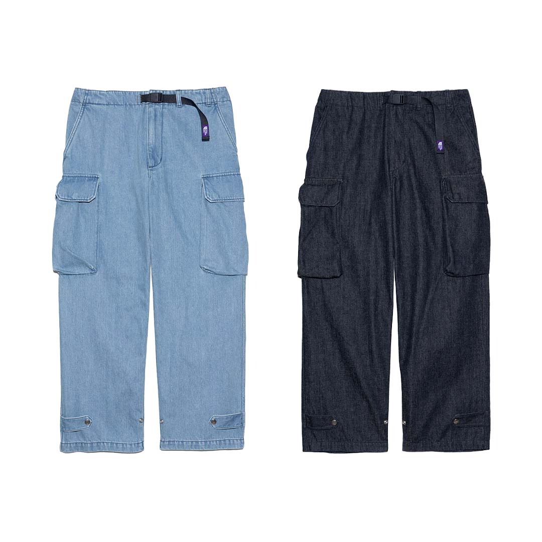 『代購商品』2025SS THE NORTH FACE Purple Label 紫標 Denim Stroll Field Pants 丹寧 牛仔 口袋 長褲 褲子 N25SC002