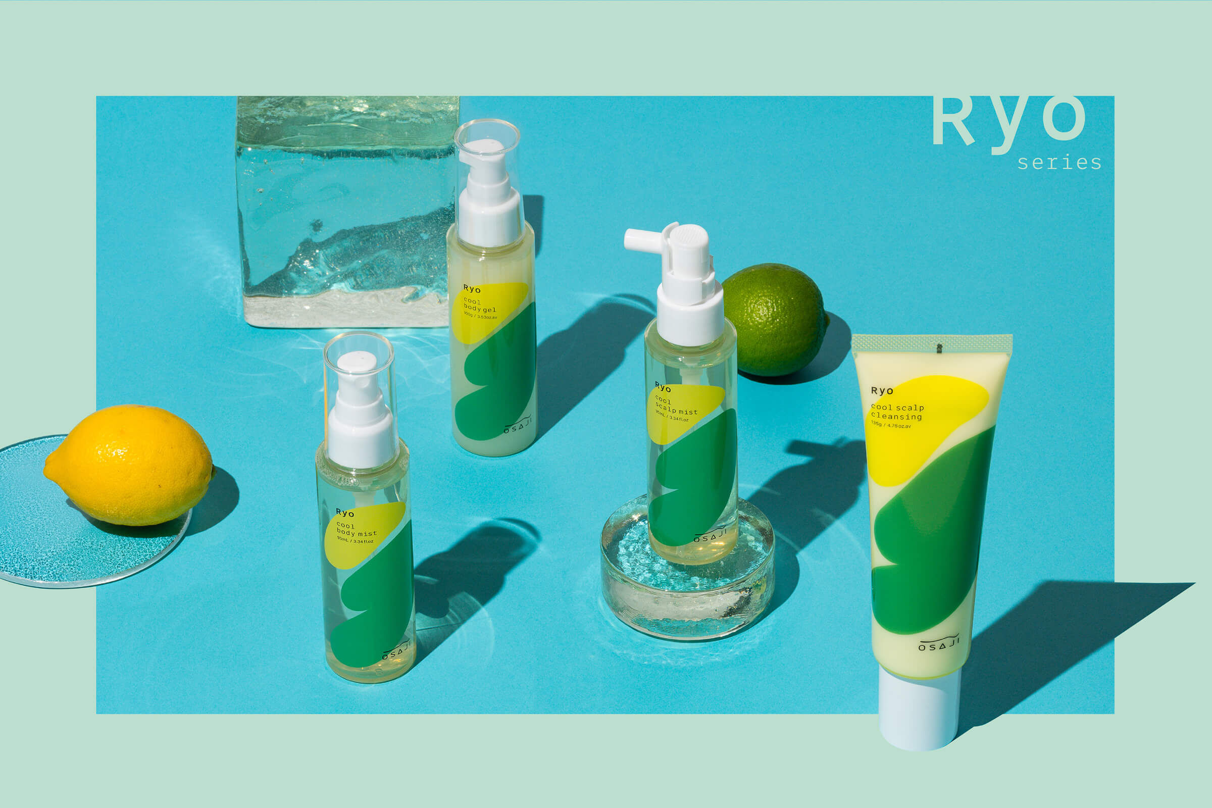 [限定] OSAJI Ryo Series 瀨戶內檸檬 身體&護髮系列 2025