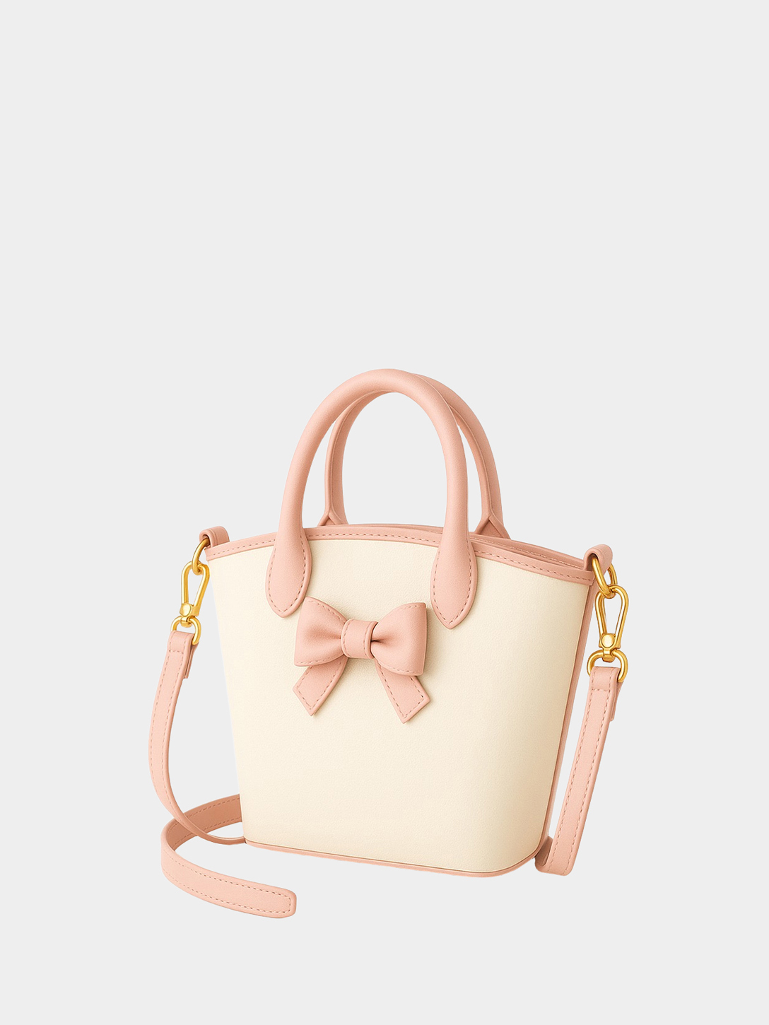 The Petal Bow Mini Tote Bag