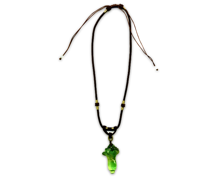 鹿港窯禮品館｜居家開運 白菜  琉璃項鍊