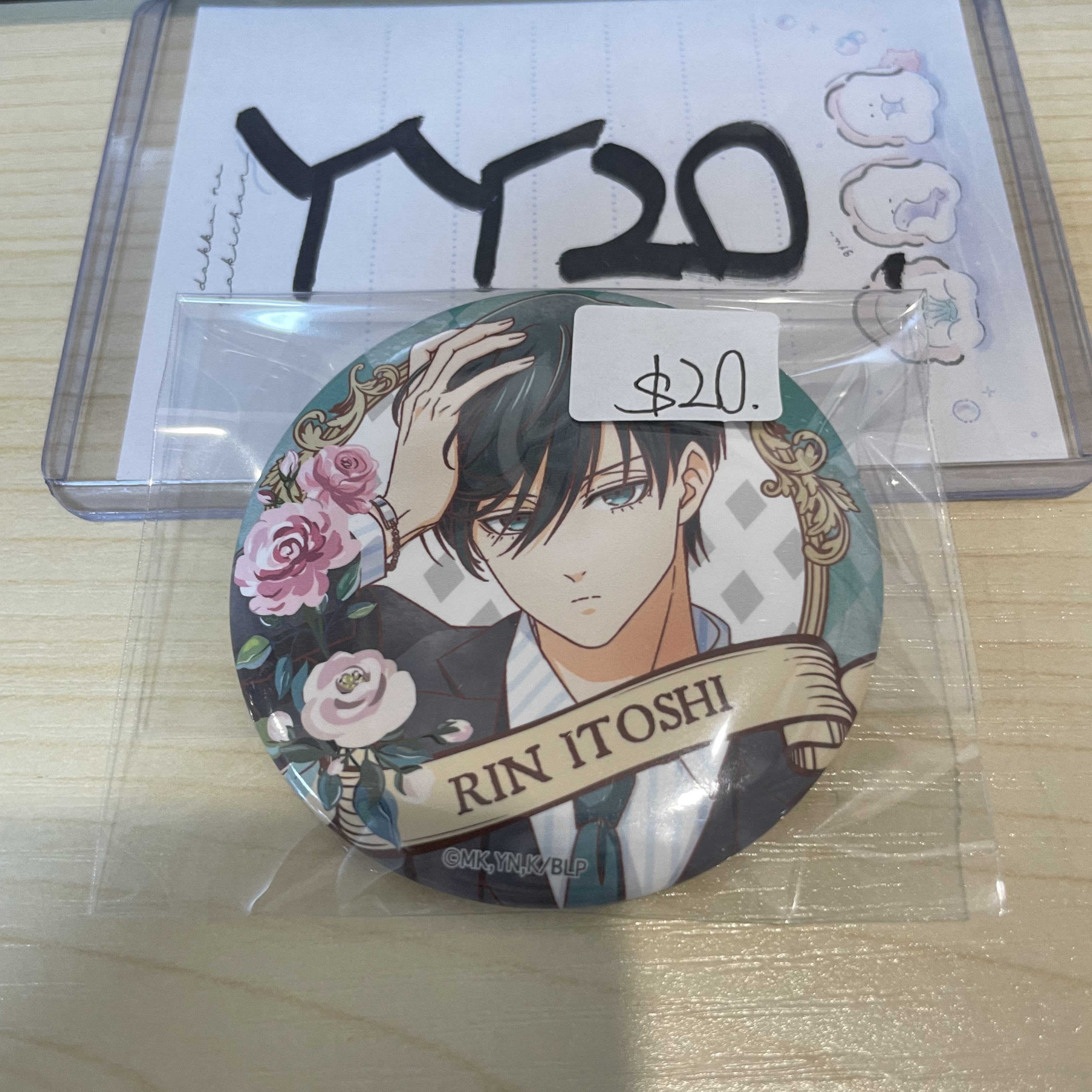 BlueLock 凜 襟章                                 YY20