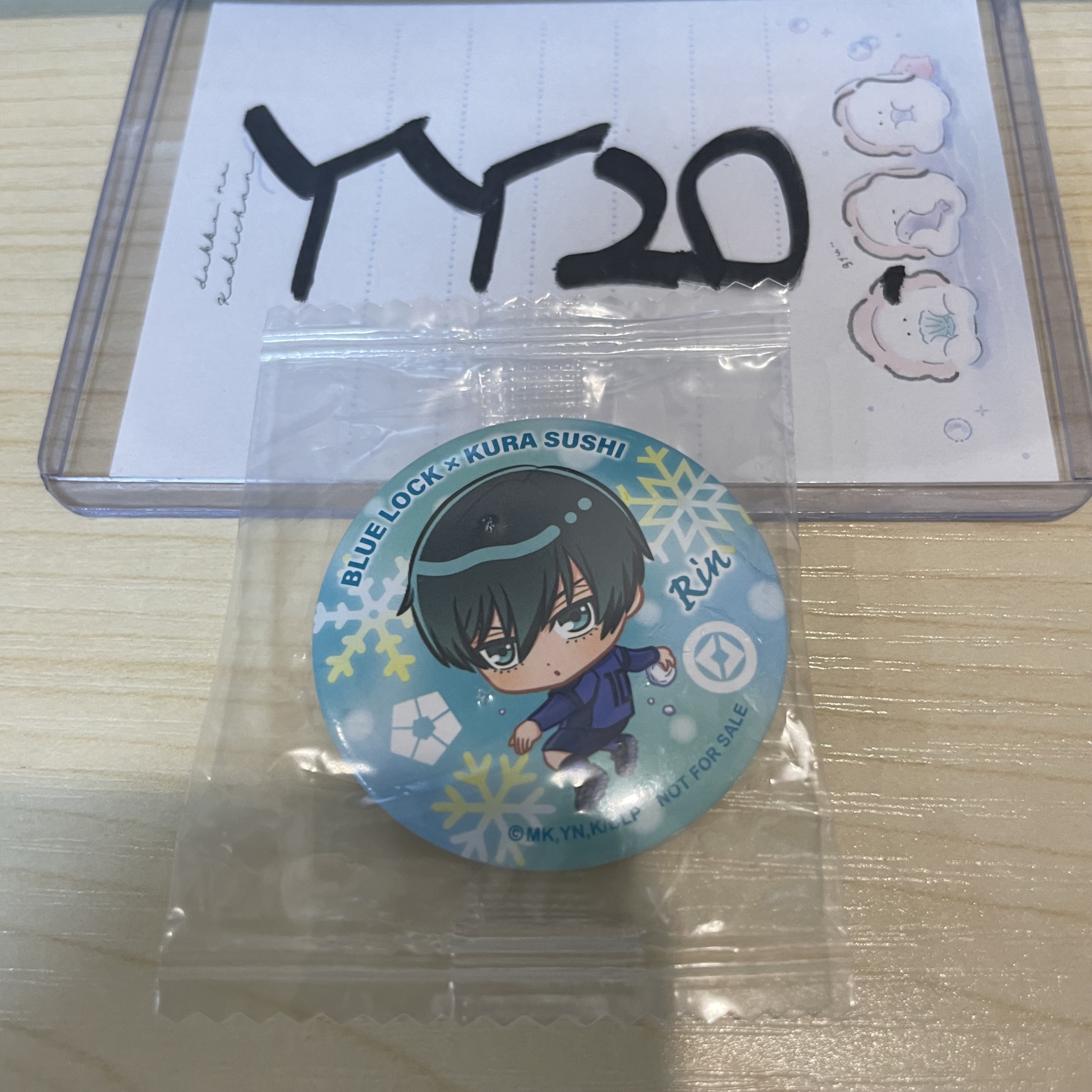 BlueLock 凜 襟章                                 YY20