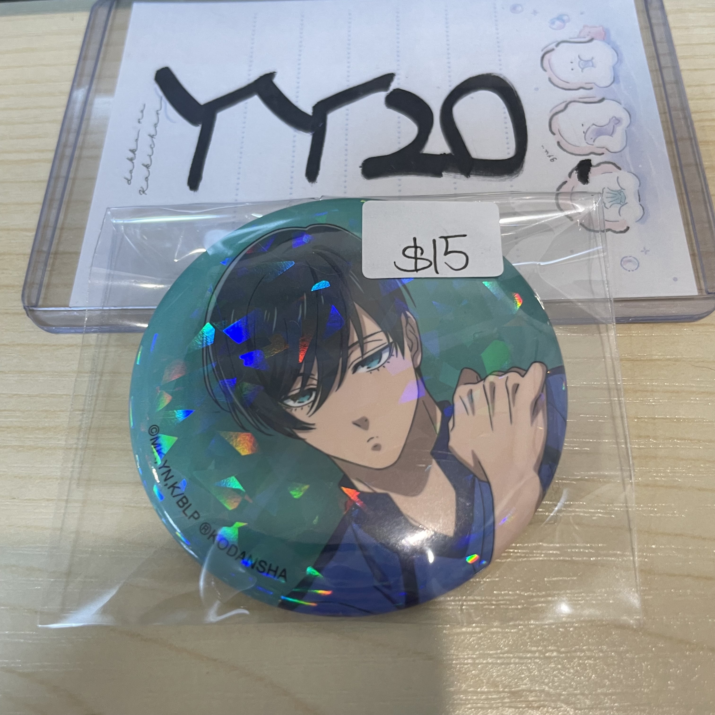 BlueLock 凜 襟章                                 YY20