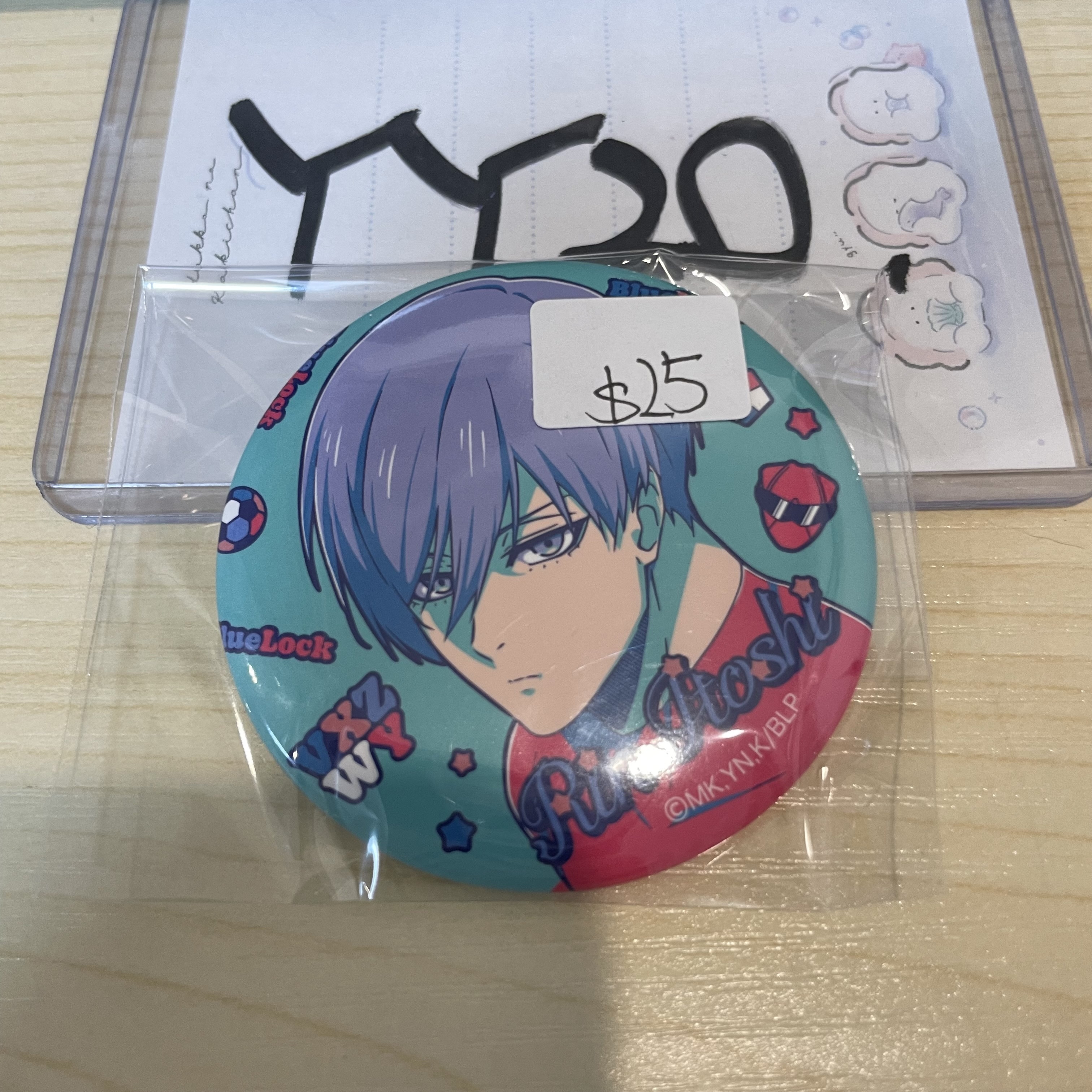 BlueLock 凜 襟章                                 YY20