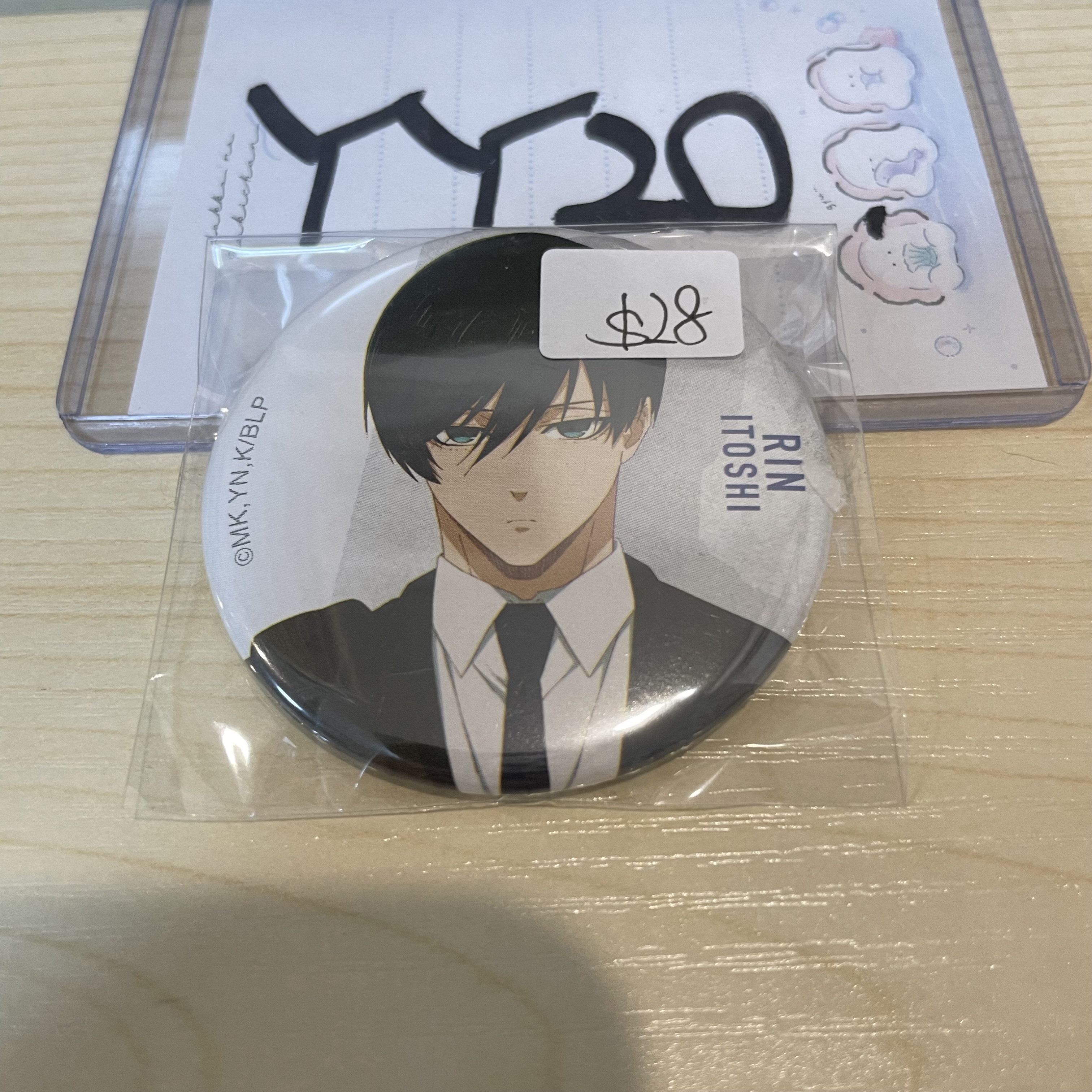 BlueLock 凜 襟章                                 YY20