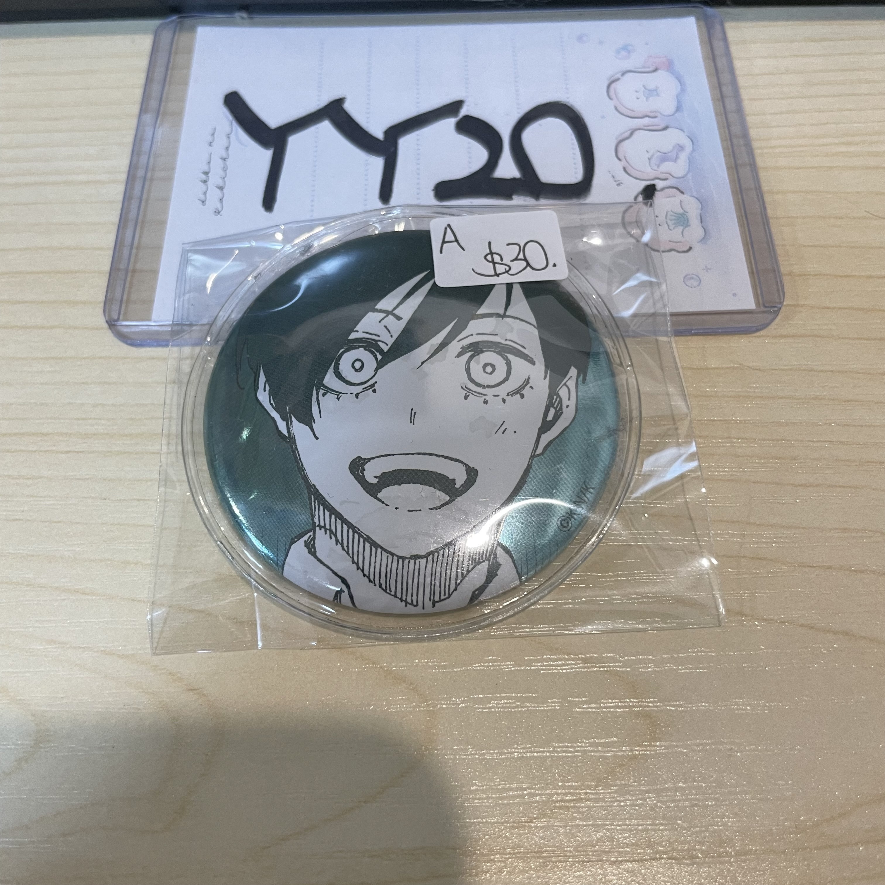 BlueLock 凜 襟章 A                                 YY20