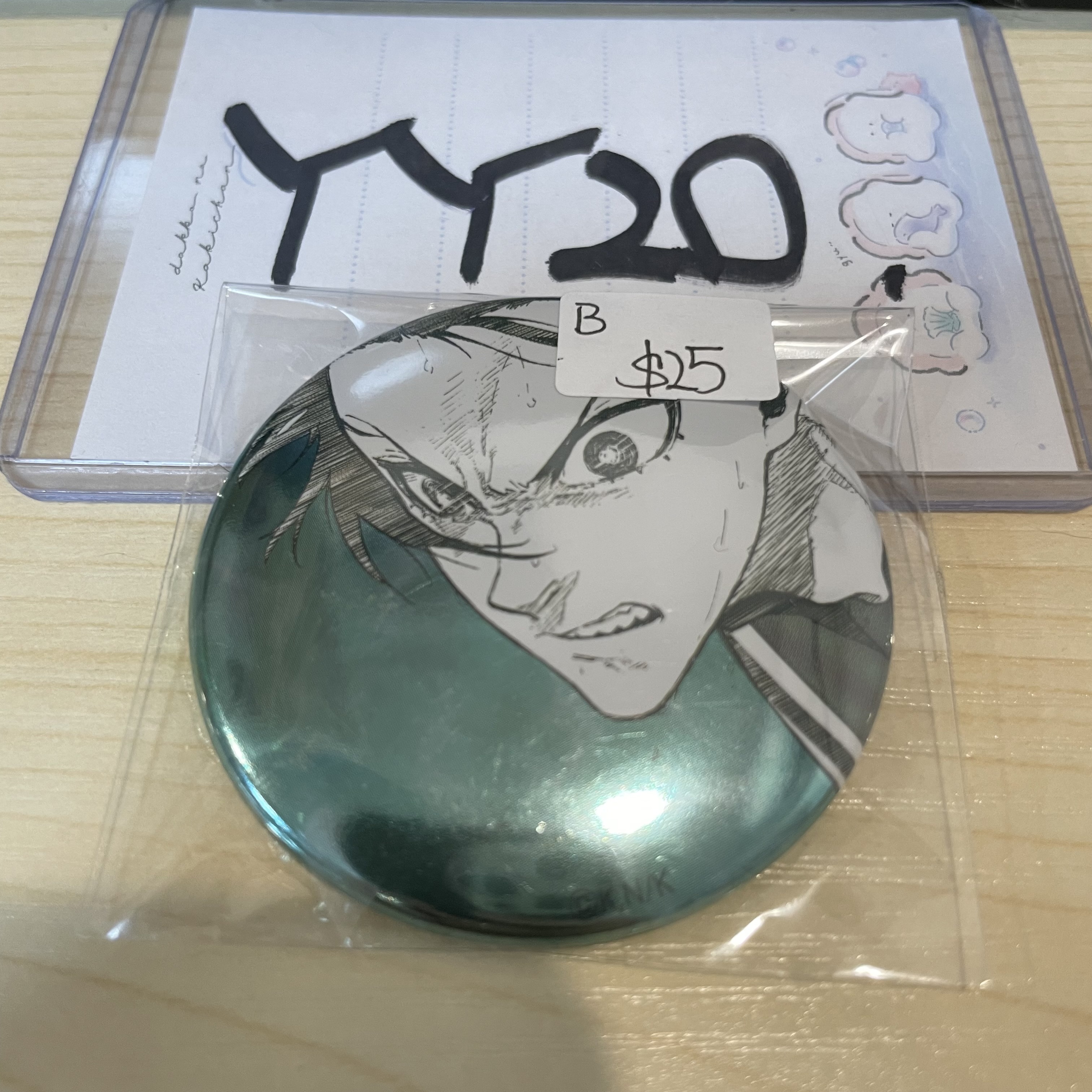 BlueLock 凜 襟章 B                                 YY20