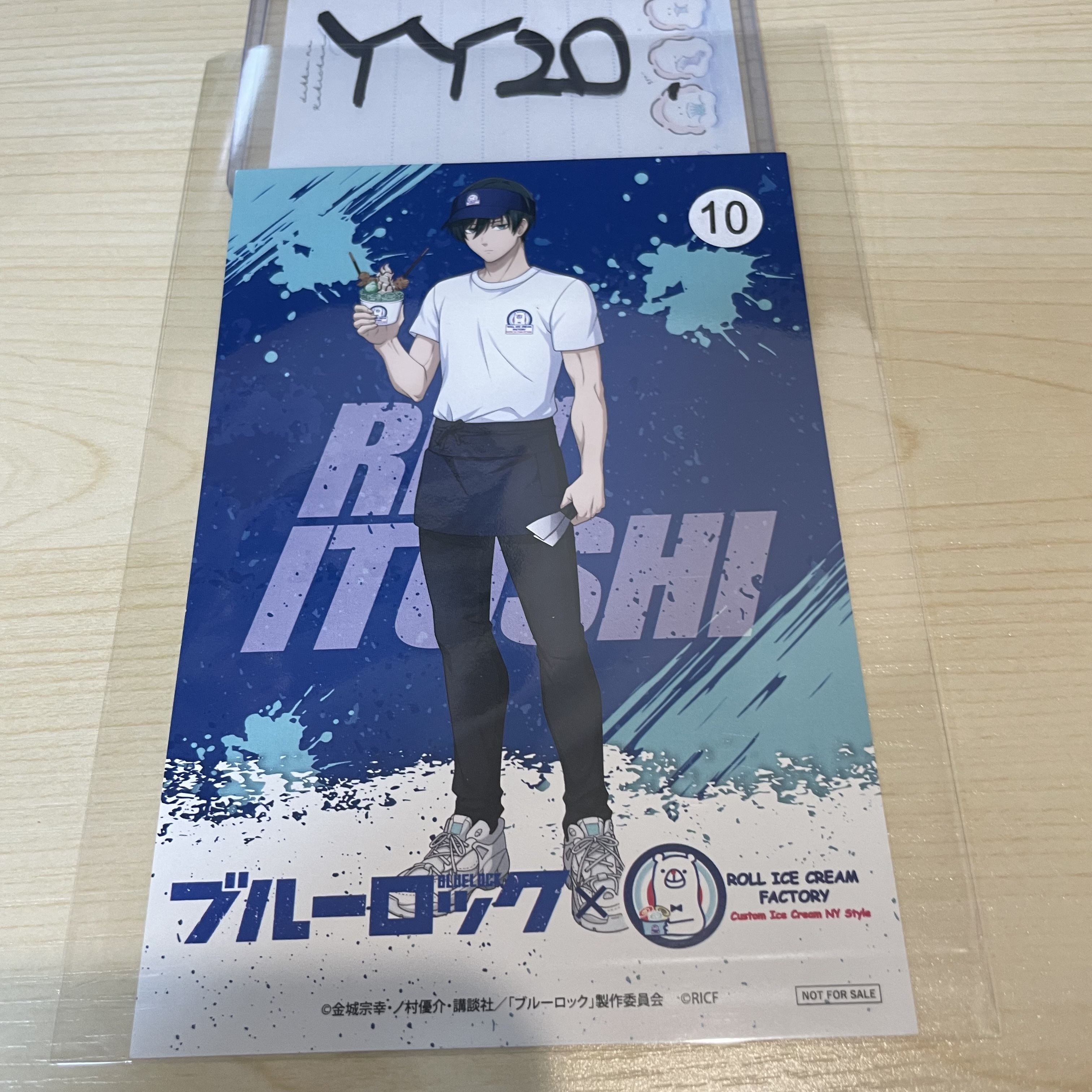 BlueLock 凜 明信片                                 YY20