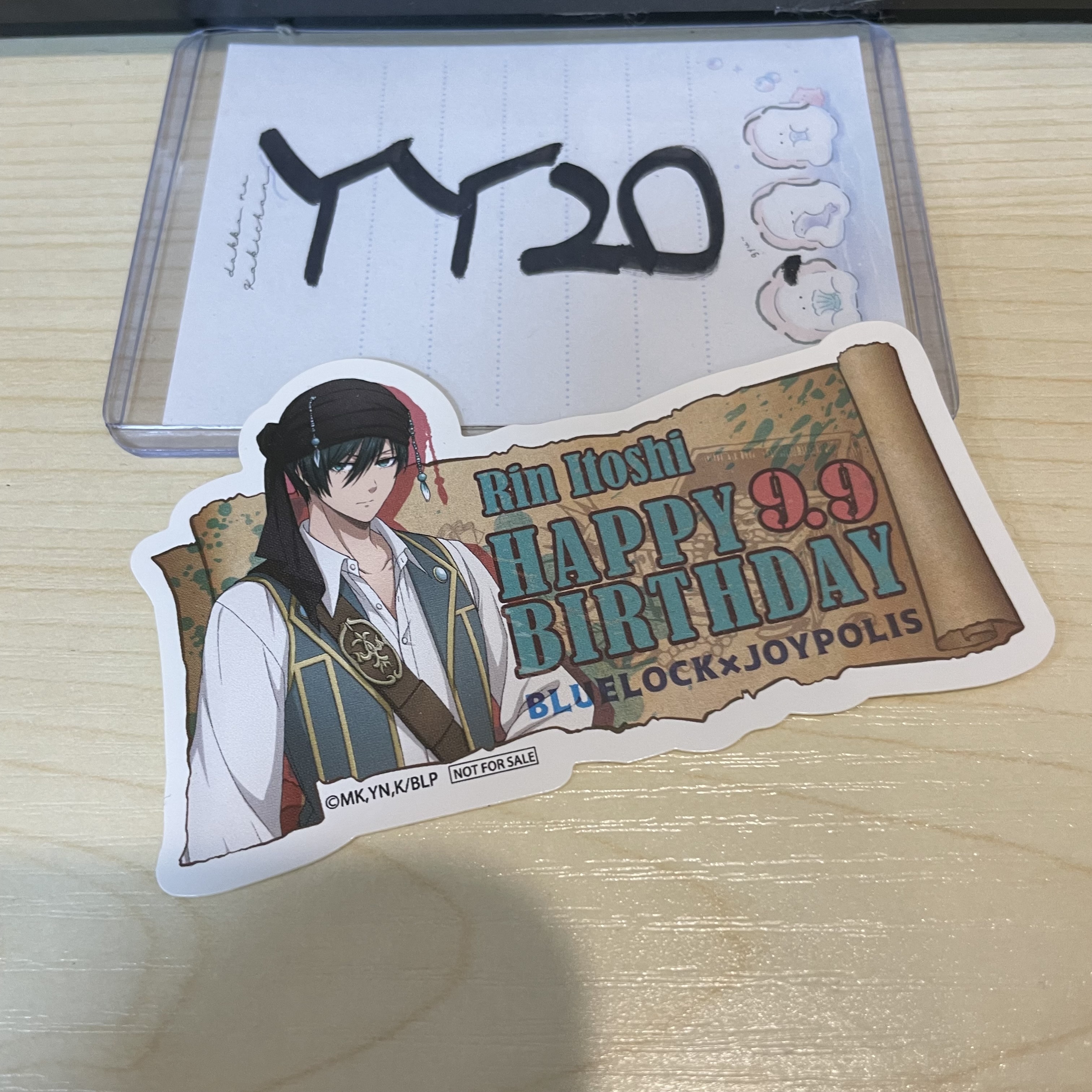 BlueLock 凜 貼紙                                YY20