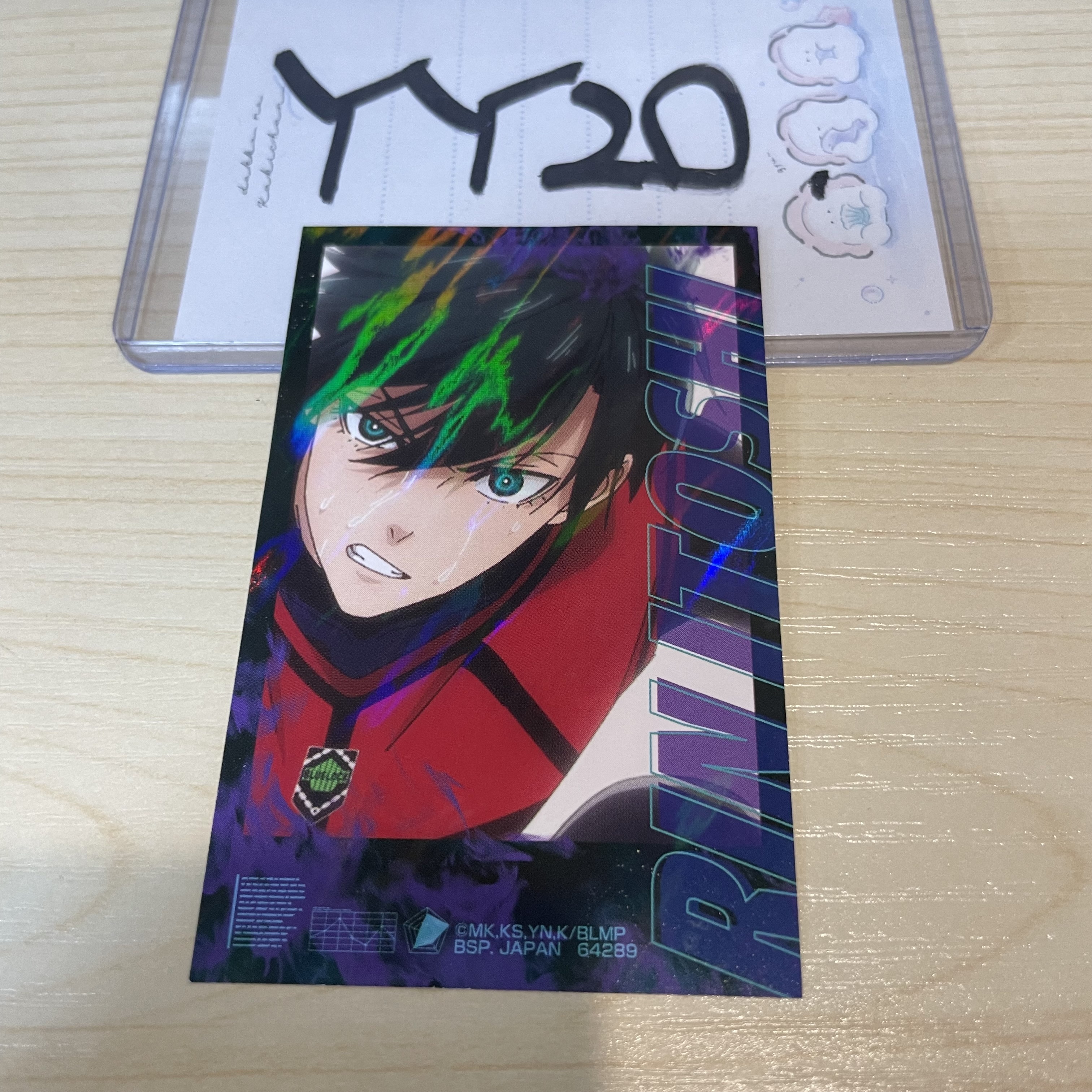 BlueLock 凜 貼紙                                 YY20