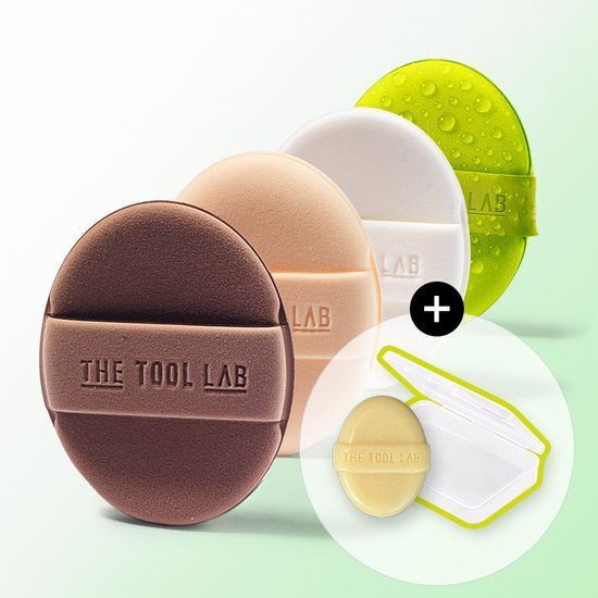 The Tool Lab x HappyRim Aqua Puff [Olive Young Planning Set]