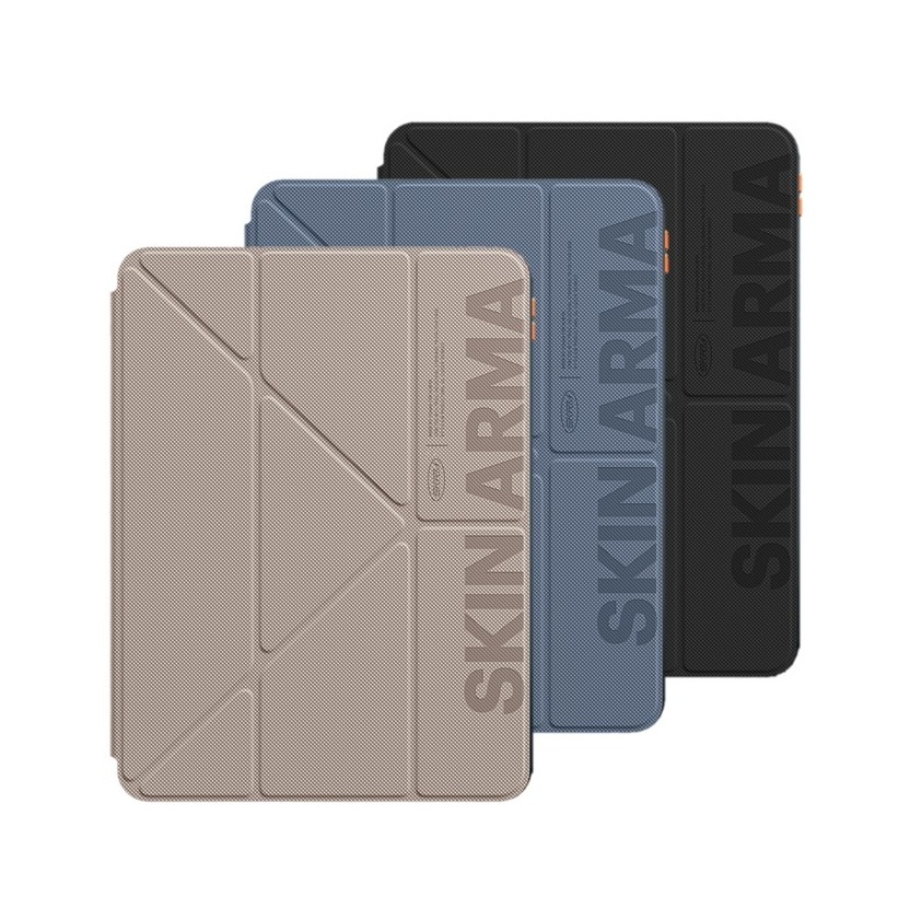 SKINARMA Gamma iPad Air 11" (M2 2024) / iPad Pro 11" (M4 2024) 可摺蓋帶筆槽平板保護套