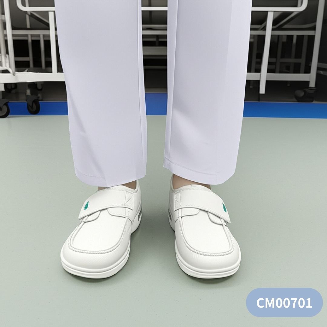 [現貨] 黏貼式導流護師鞋-CM00701