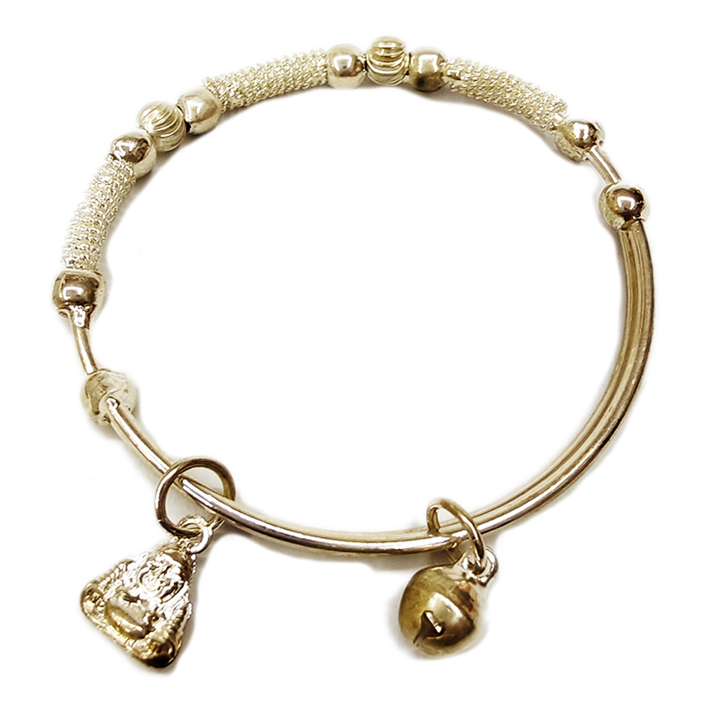 彌勒佛{泰銀}手環【十方】140591