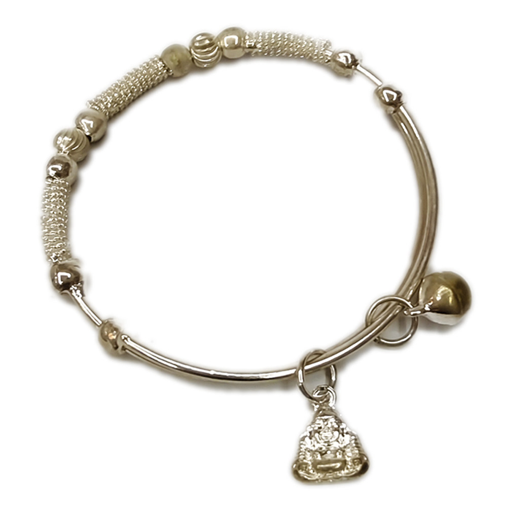 彌勒佛{泰銀}手環【十方】140591