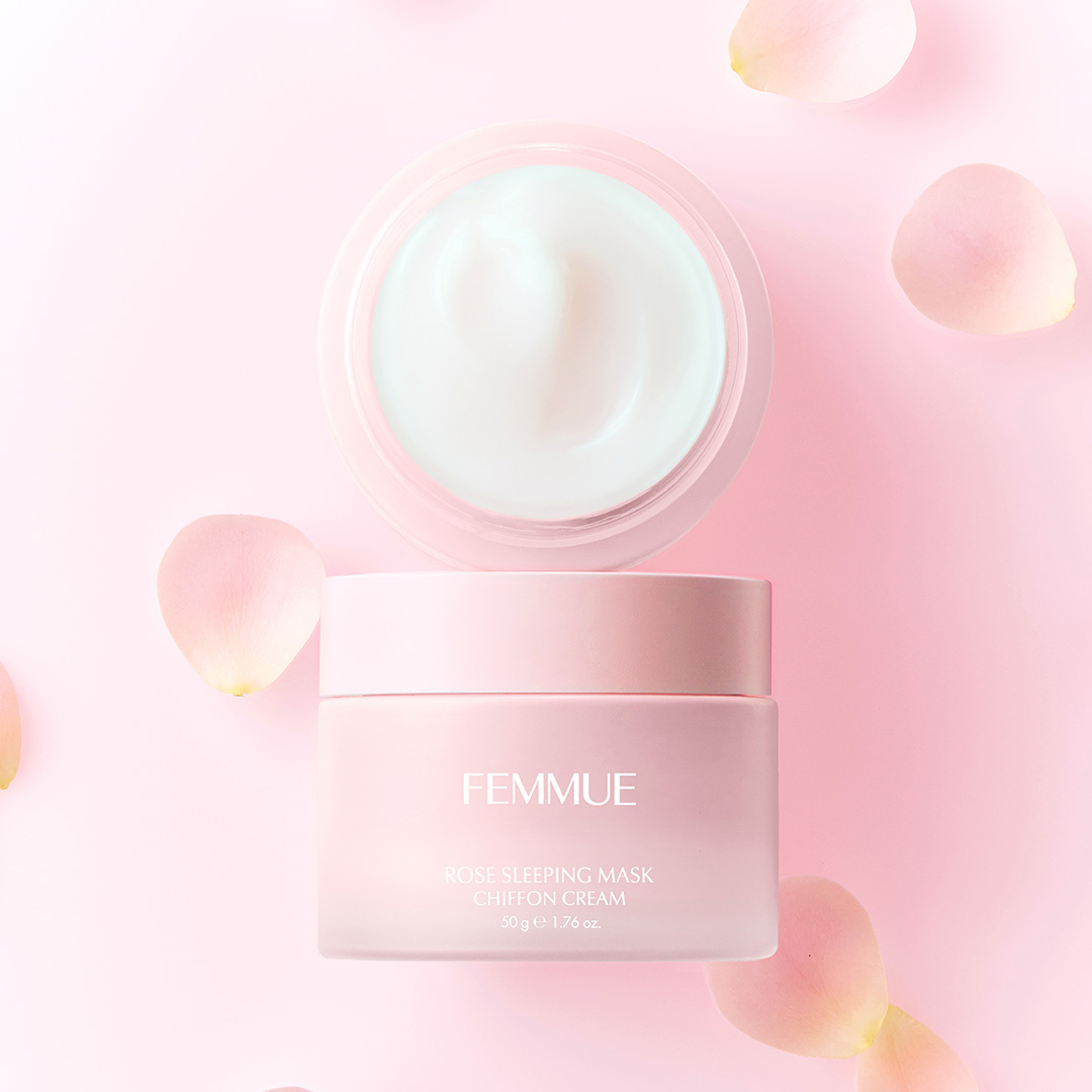 FEMMUE Rose Sleeping Mask Chiffon Cream 玫瑰水睡眠面膜 50g