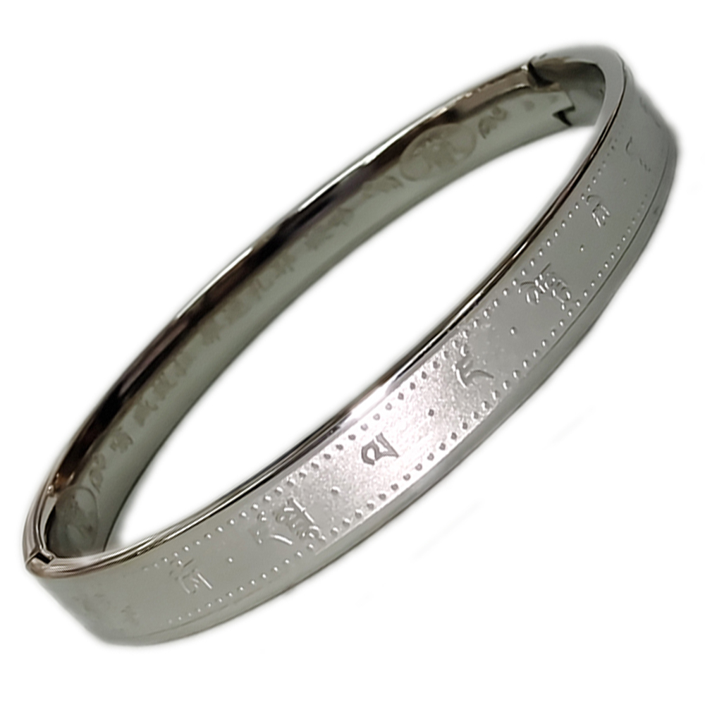 黃財神心咒 鈦鋼手環【十方】149529