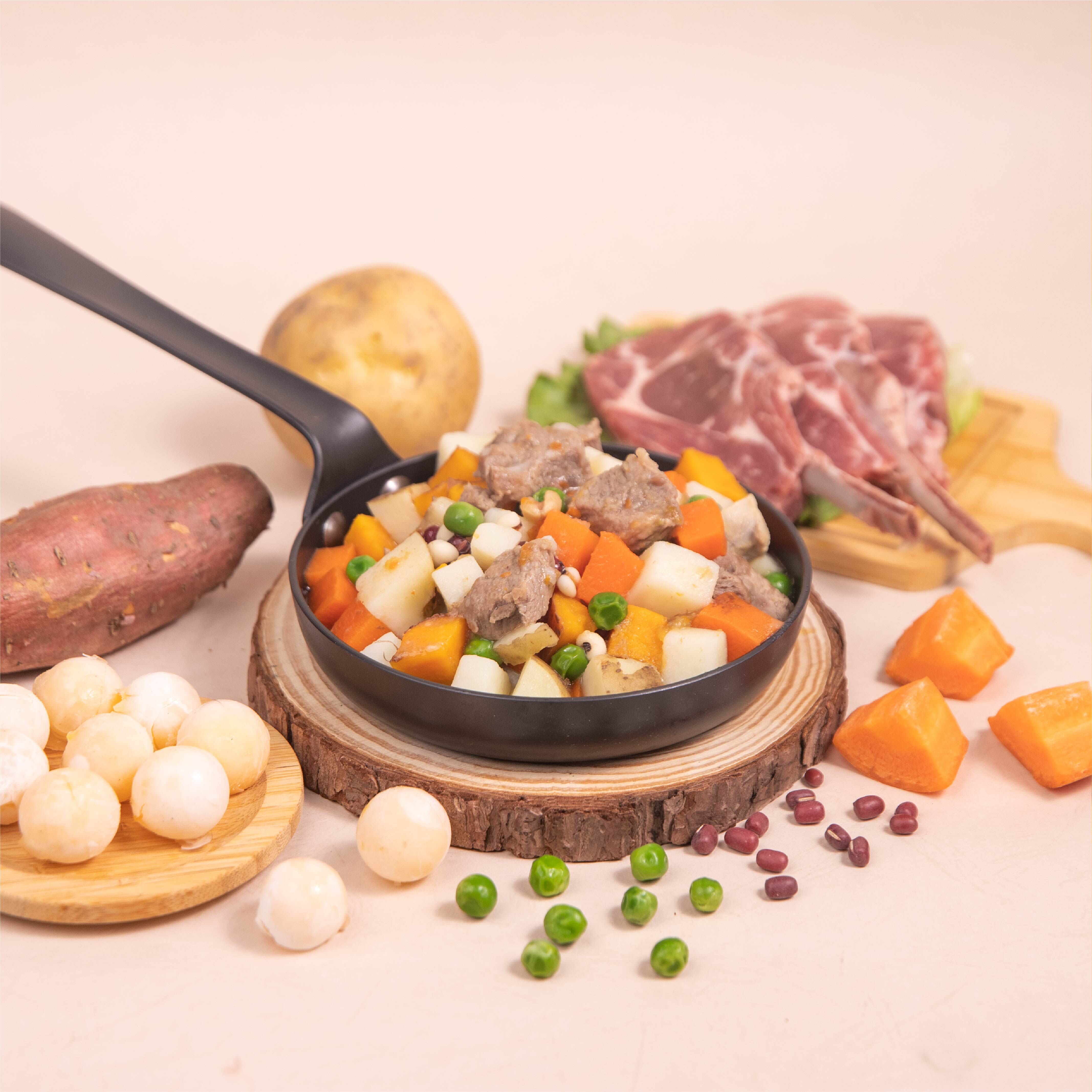 飼糧倉 |【好飽包】慢燉羊肉佐地瓜薏仁150g